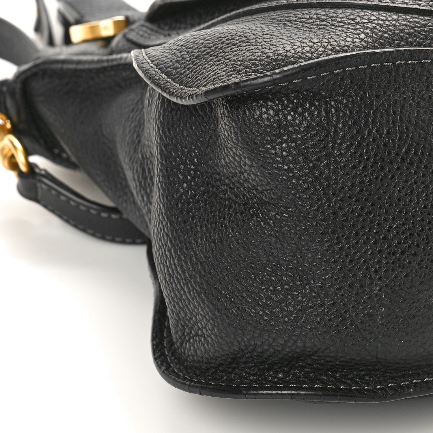 Chloe Calfskin Medium Marcie Satchel Black 7 of 8
