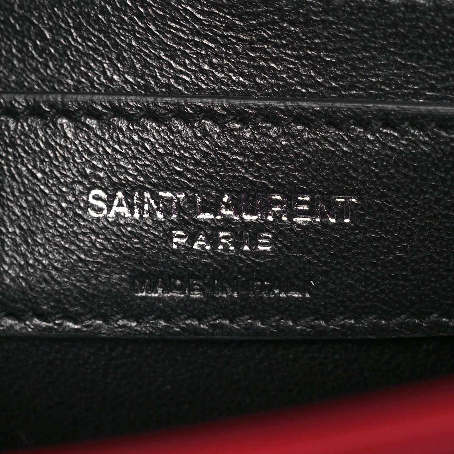 Grain De Poudre Small Classic Monogram Kate Tassel Satchel Red