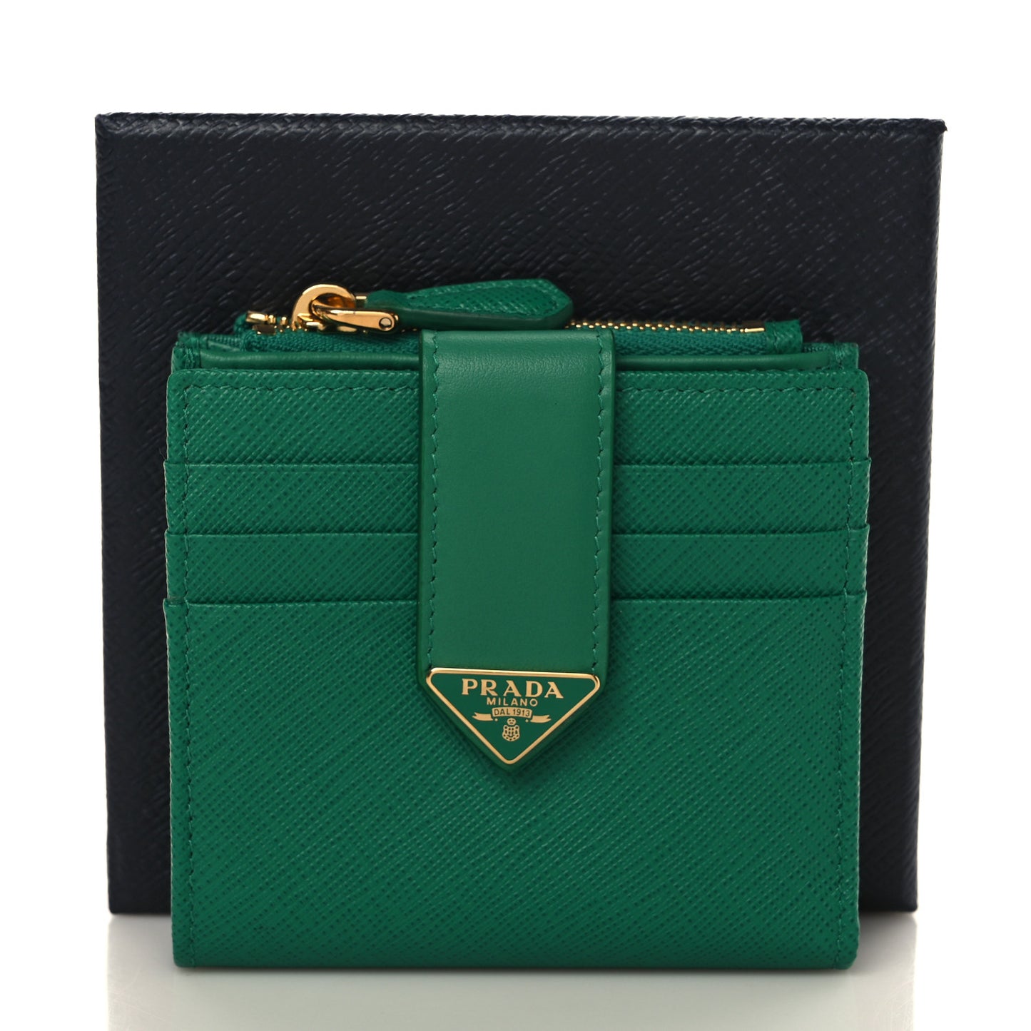 Saffiano Small Triangle Wallet Mango