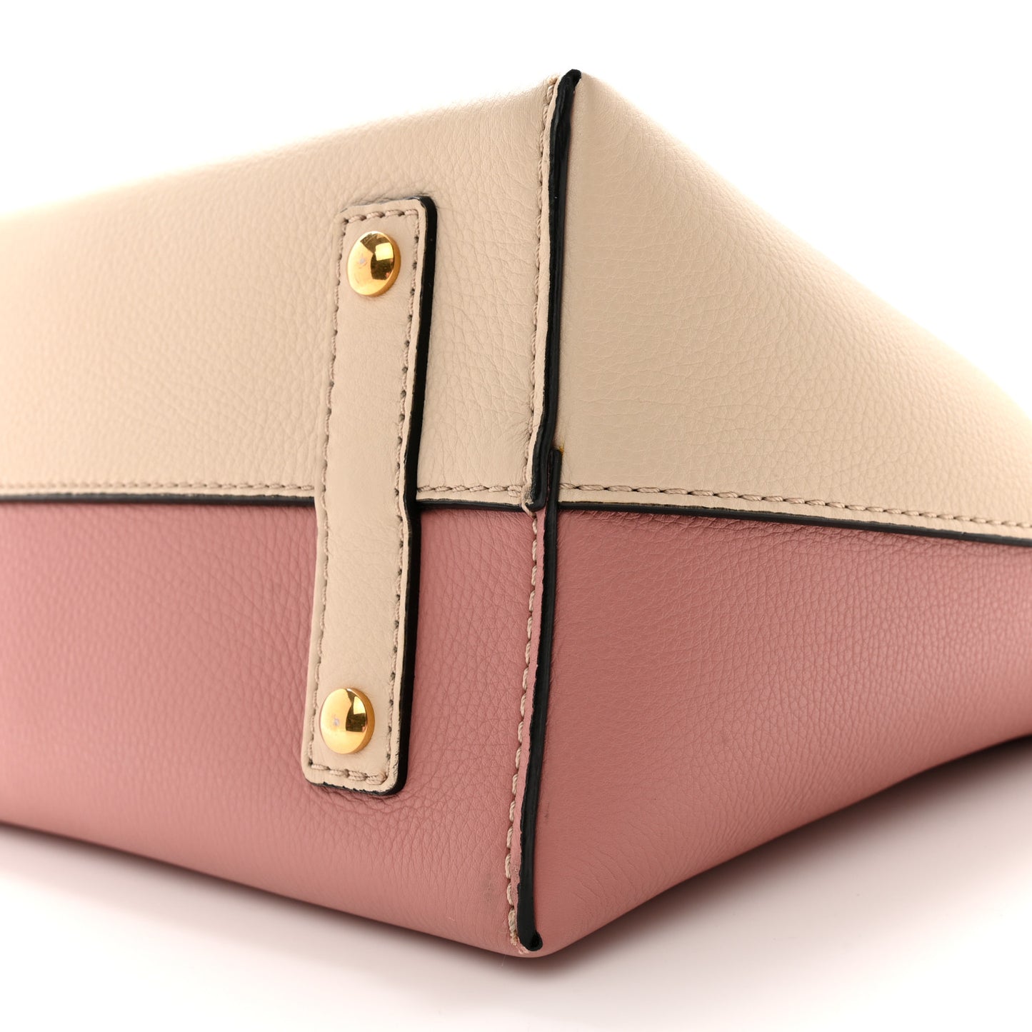 Marais Calfskin Small Belt Bag Limestone Dusty Rose