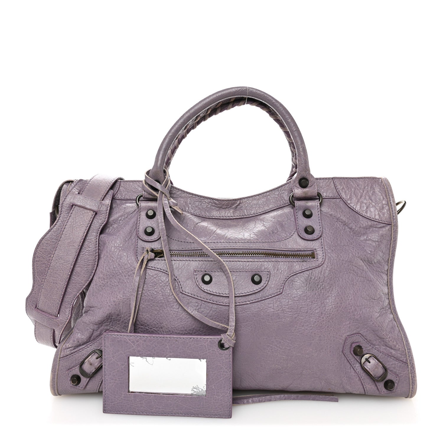 Balenciaga Agneau Classic Hardware City Glycine 1806726 – FASHIONPHILE