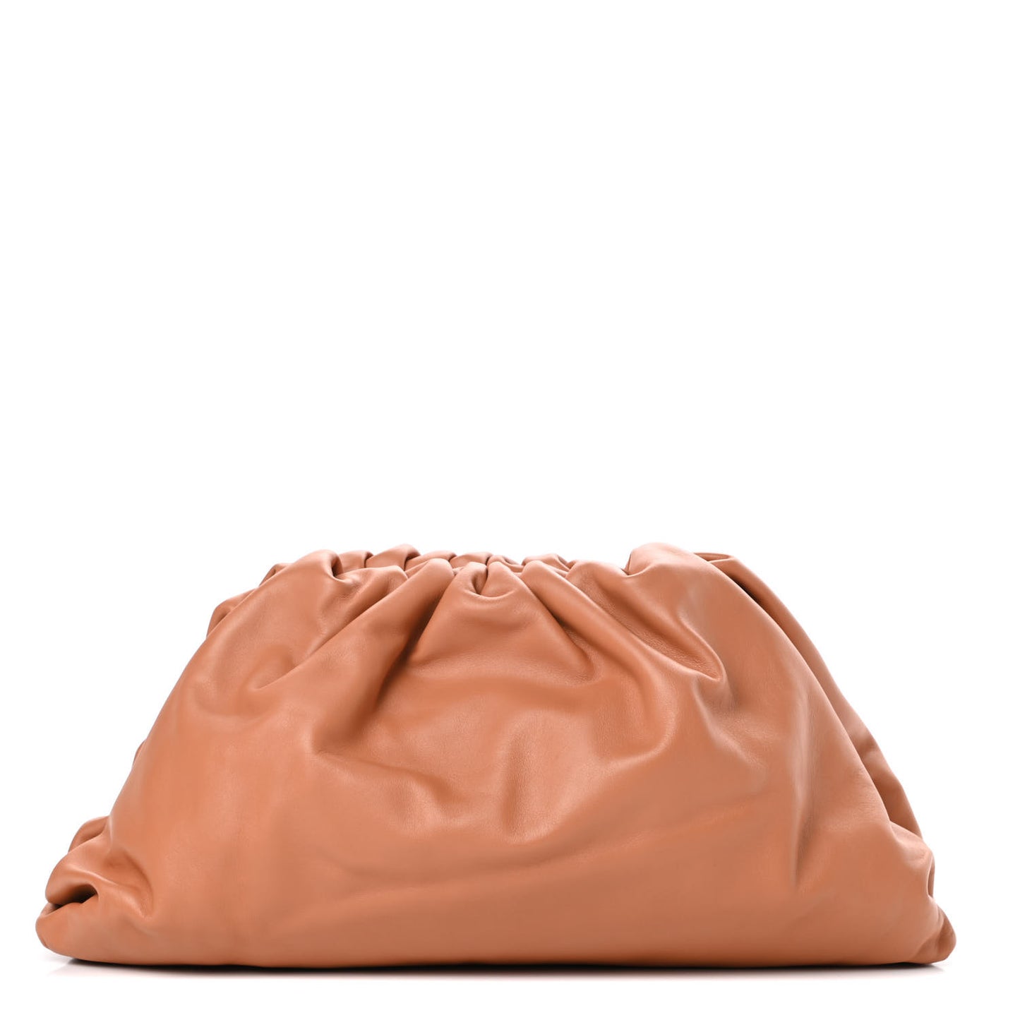 Smooth Butter Calf The Pouch Oversized Clutch Clay