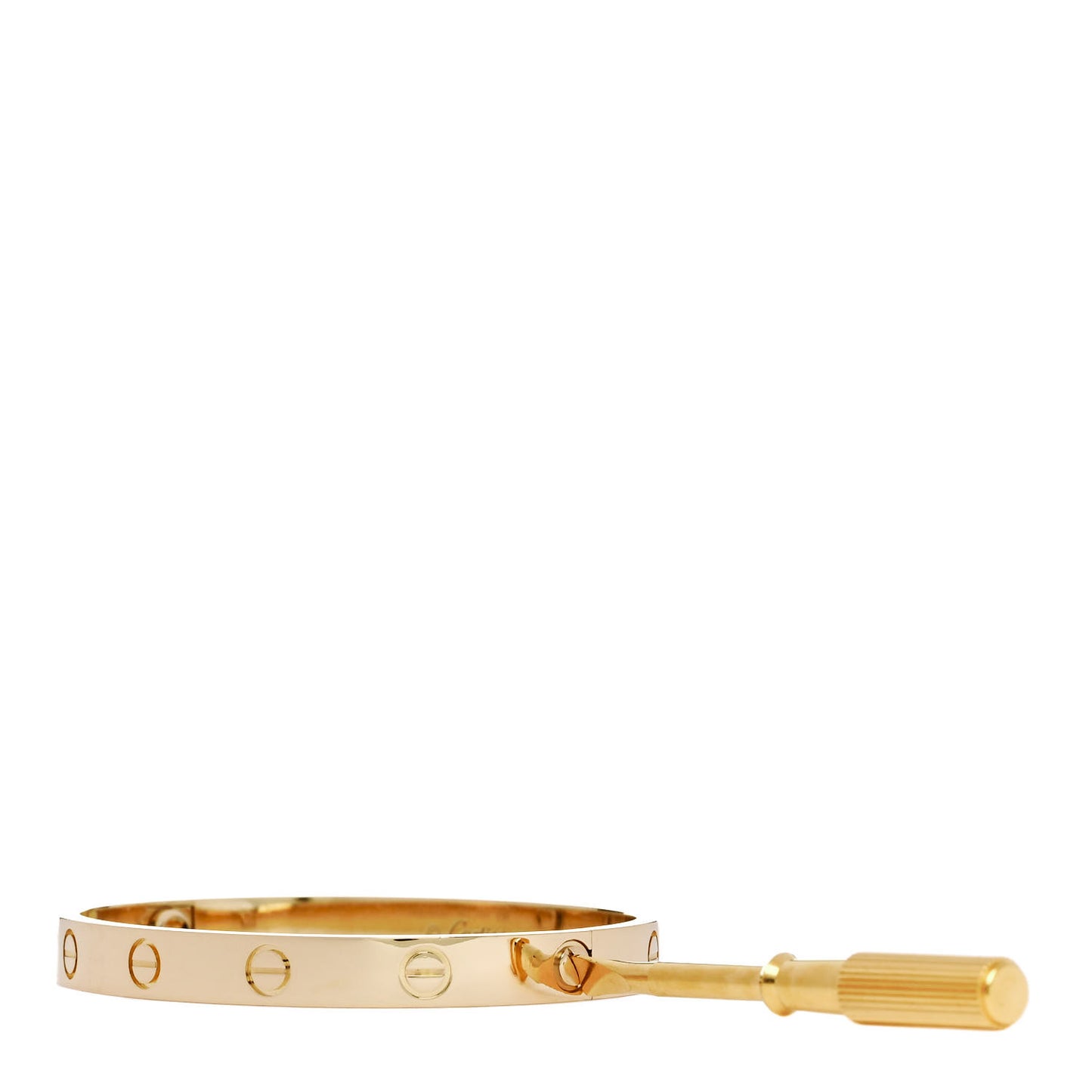 18K Yellow Gold LOVE Bracelet 16