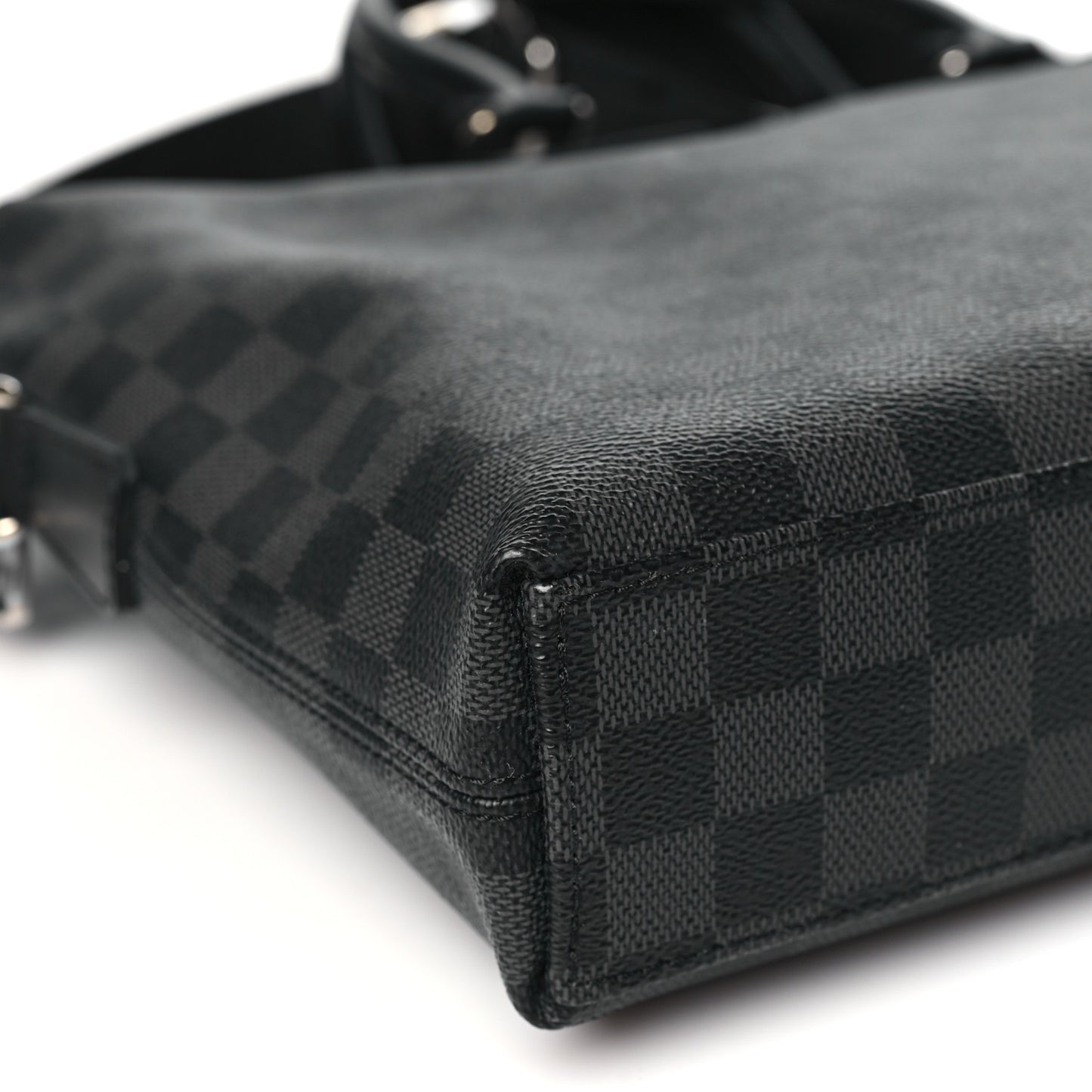 Damier Graphite Porte-Documents Jour