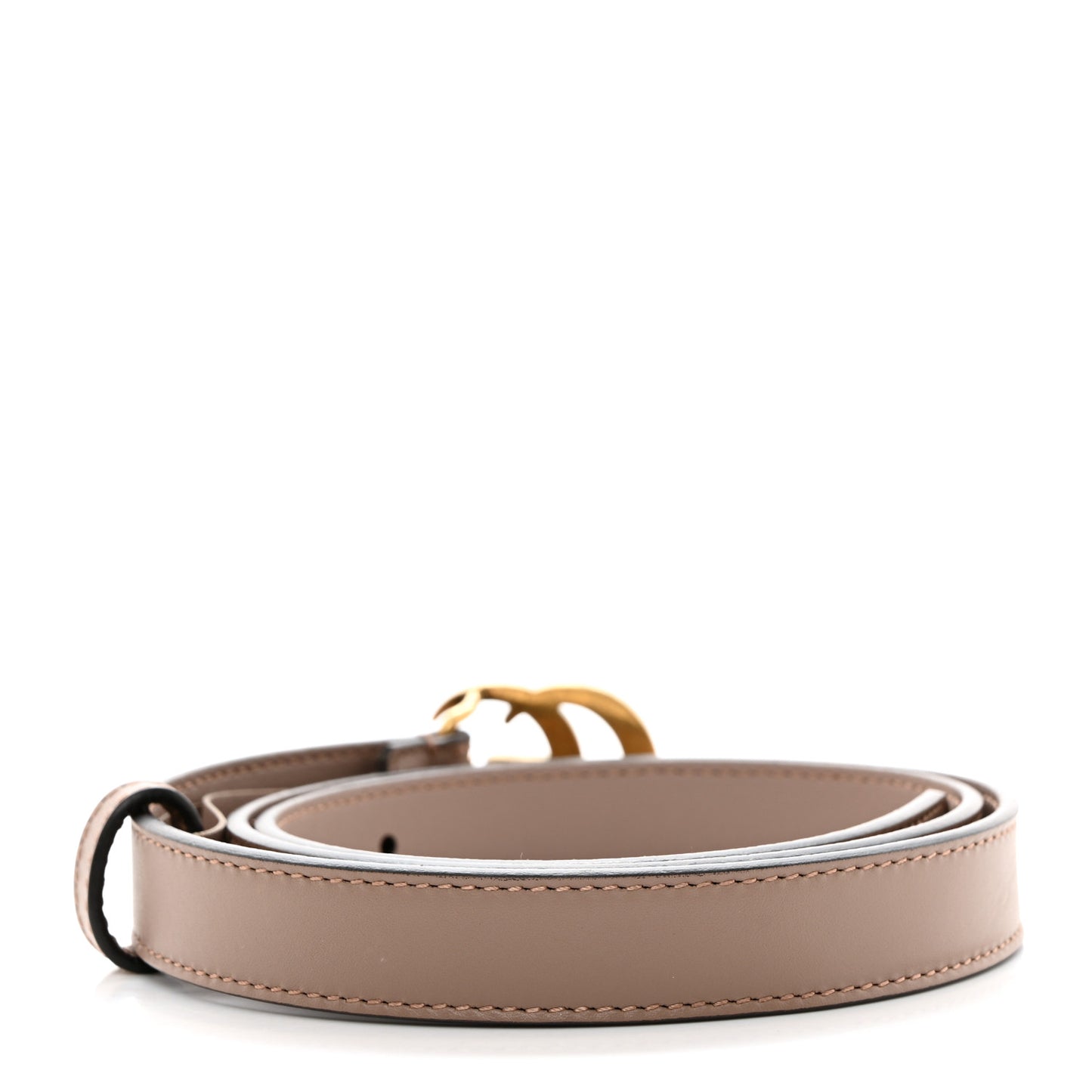 Calfskin Double G 20mm Belt 80 32 Porcelain Rose