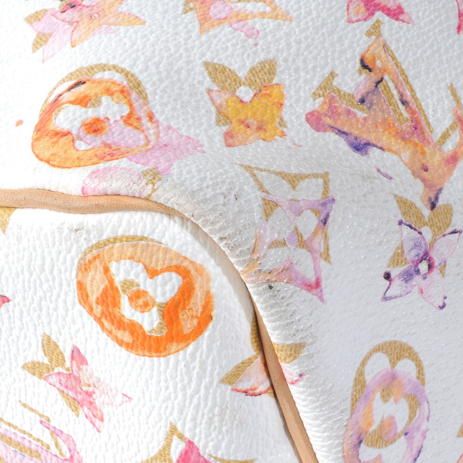 Louis Vuitton Watercolor Aquarelle Speedy 30 White 5 of 10