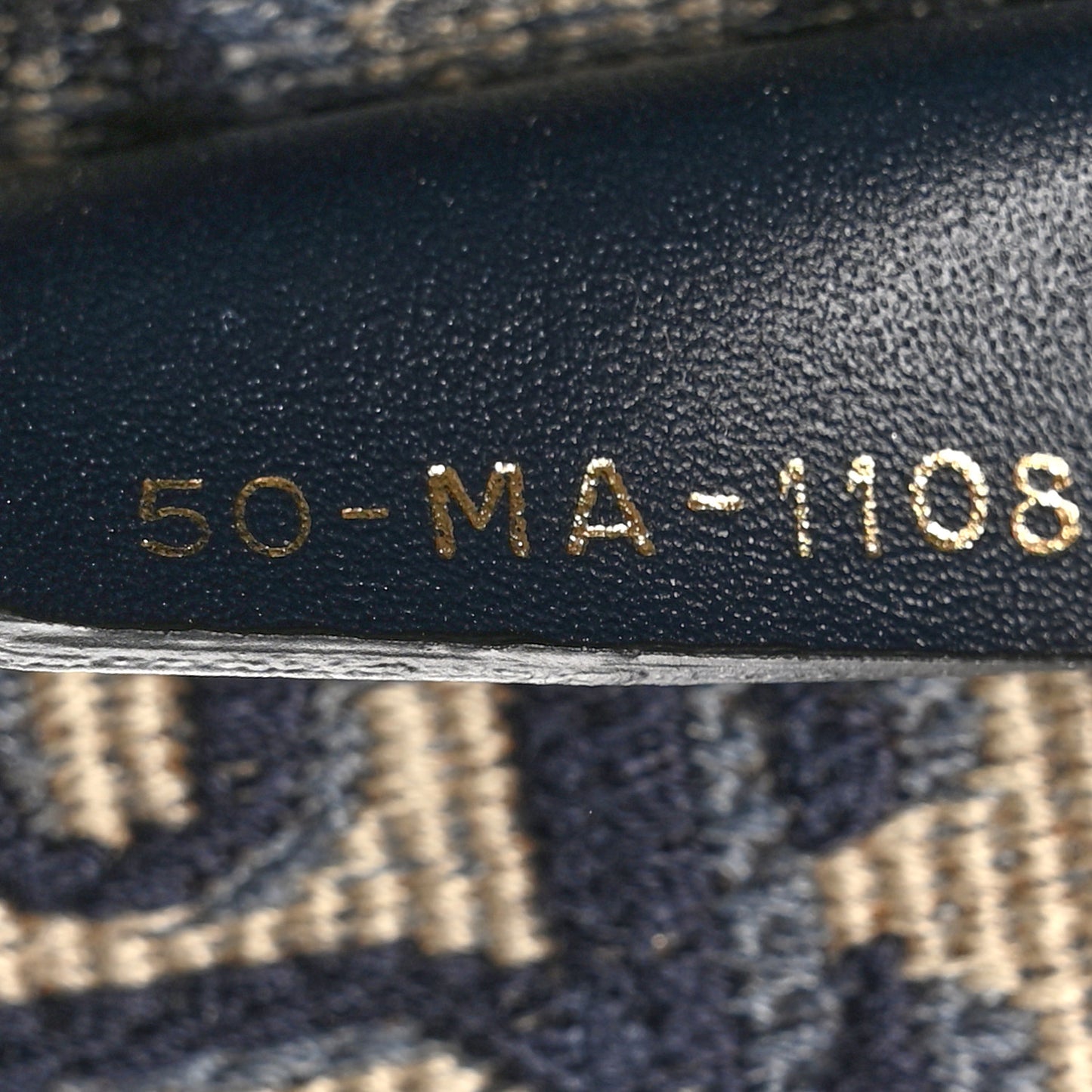 Oblique Large Book Tote Blue Multicolor