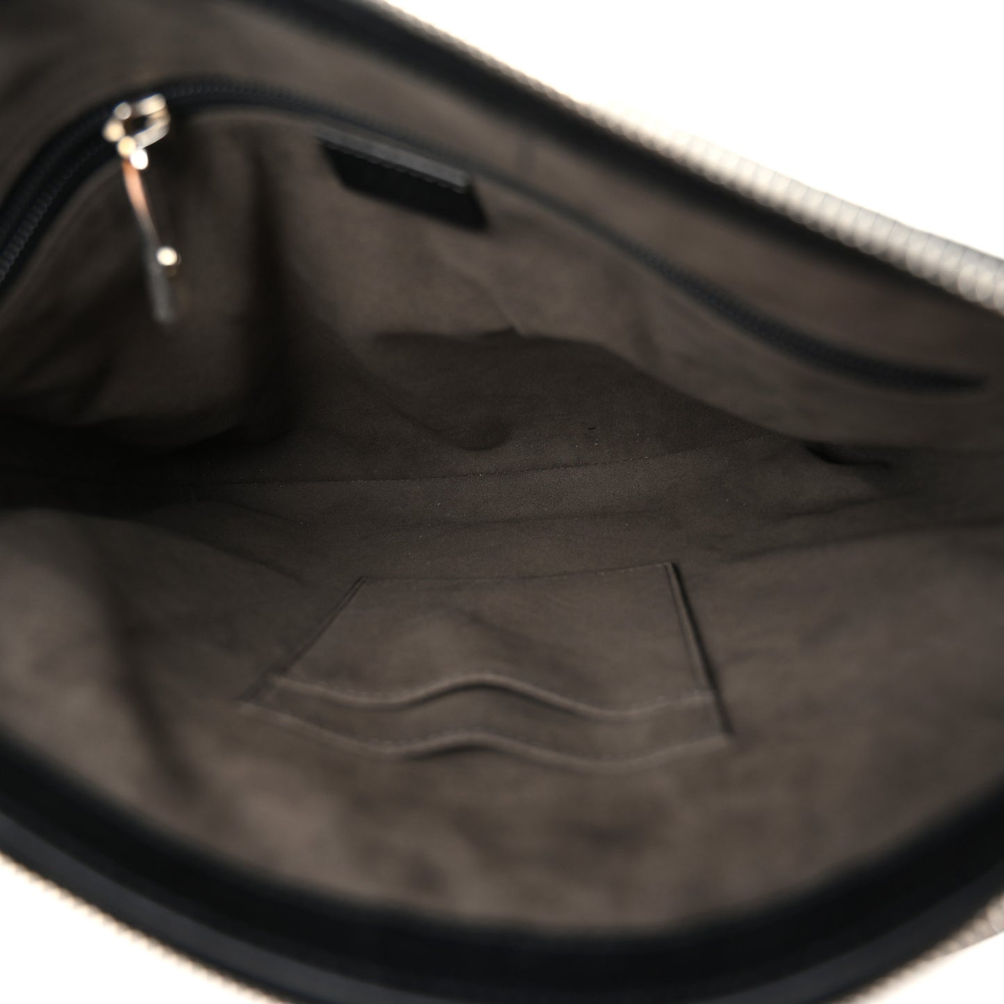 Guccissima Signature Medium Flat Messenger Bag Black