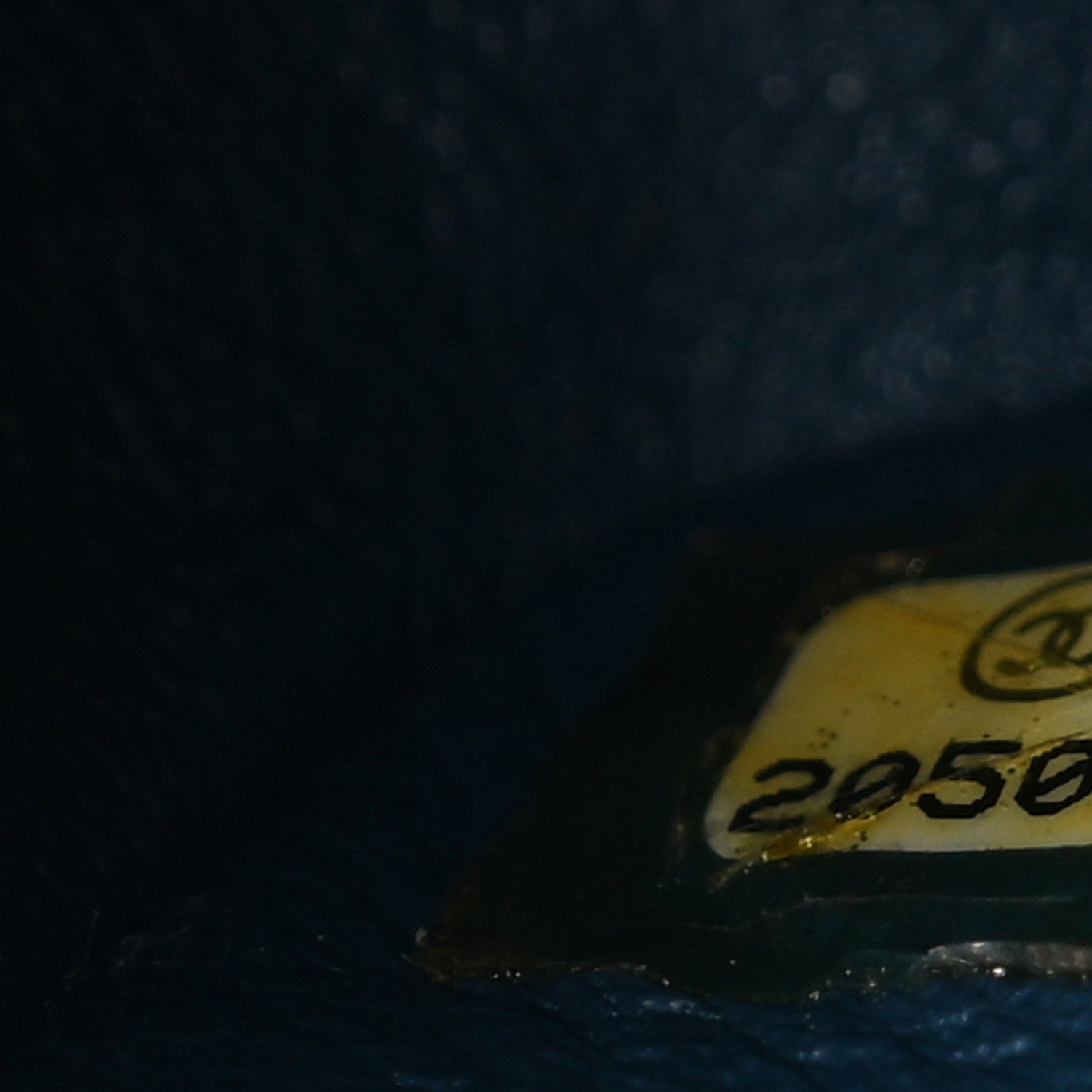 Chanel Caviar Quilted Medium Double Flap Dark Blue 7 of 10