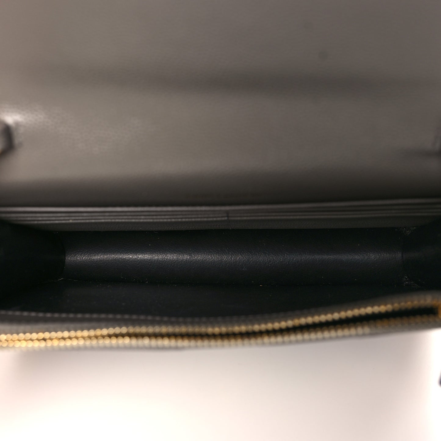 Grain De Poudre Matelasse Chevron Monogram Envelope Chain Wallet Earth