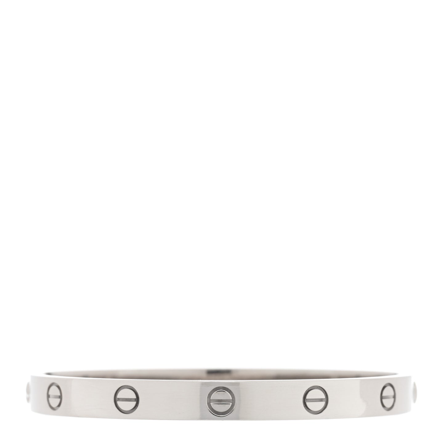 18K White Gold LOVE Bracelet 18
