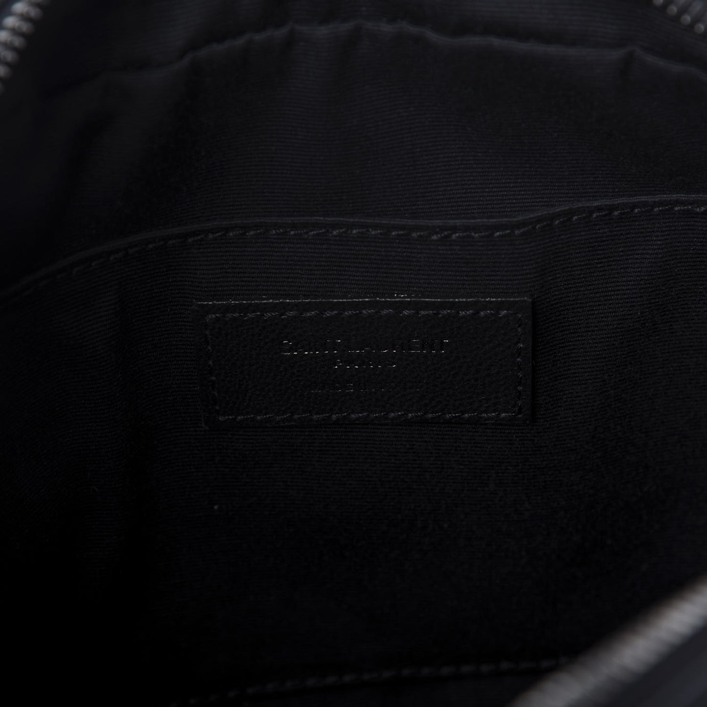 Calfskin Matelasse Monogram Lou Camera Bag Black