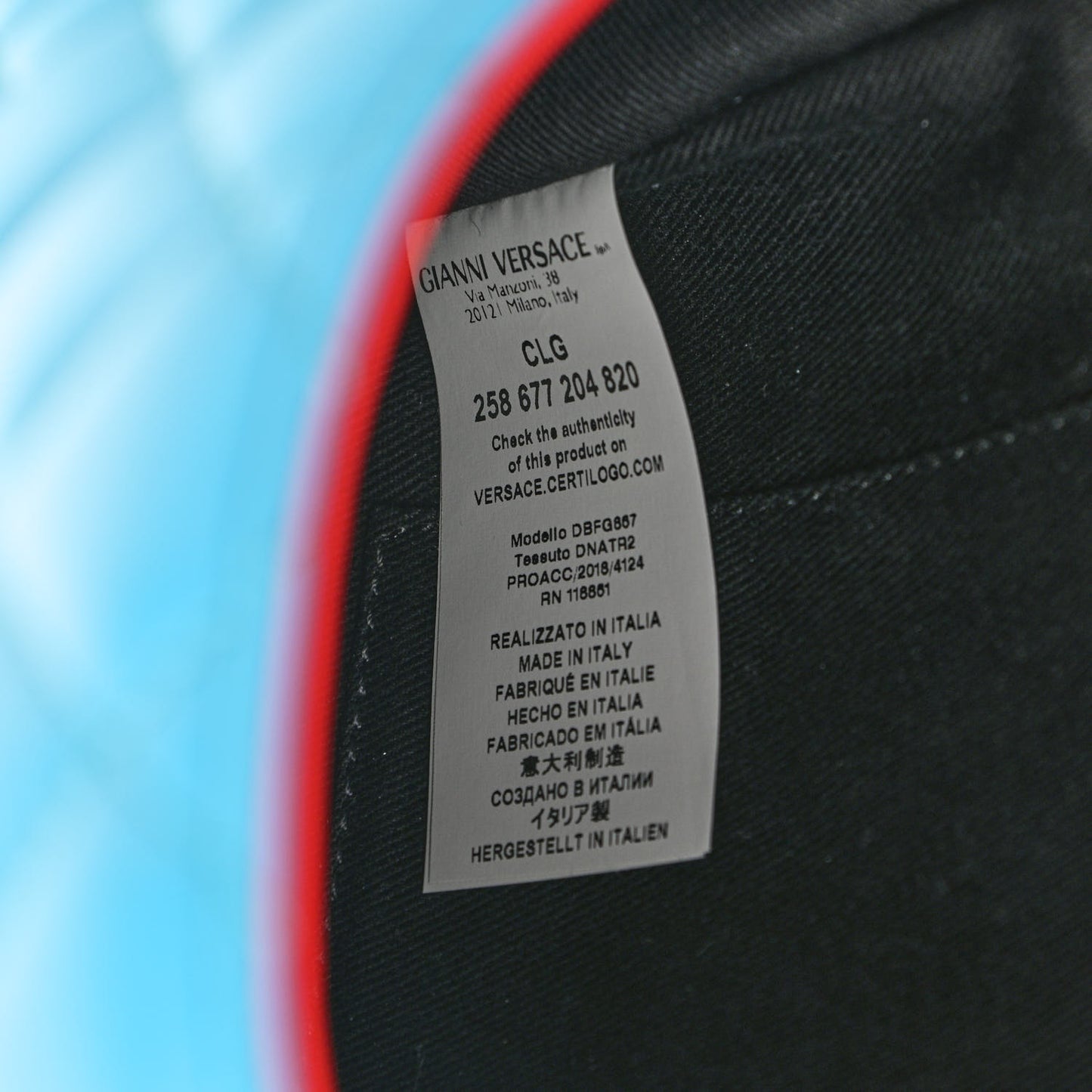 Nappa Quilted Icon Shoulder Bag Red Blue Black