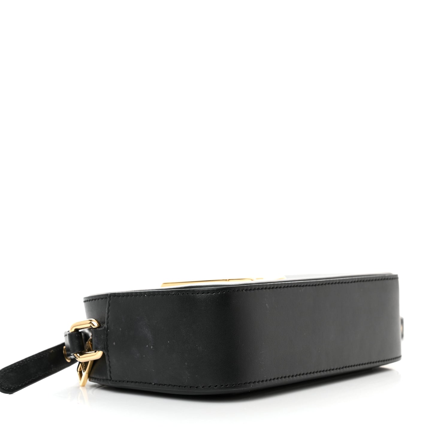 Calfskin 3.5 Camera Crossbody Bag Black