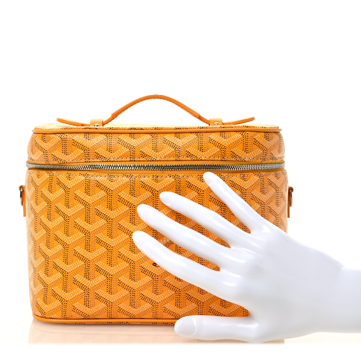 Goyardine Muse Vanity Case Yellow