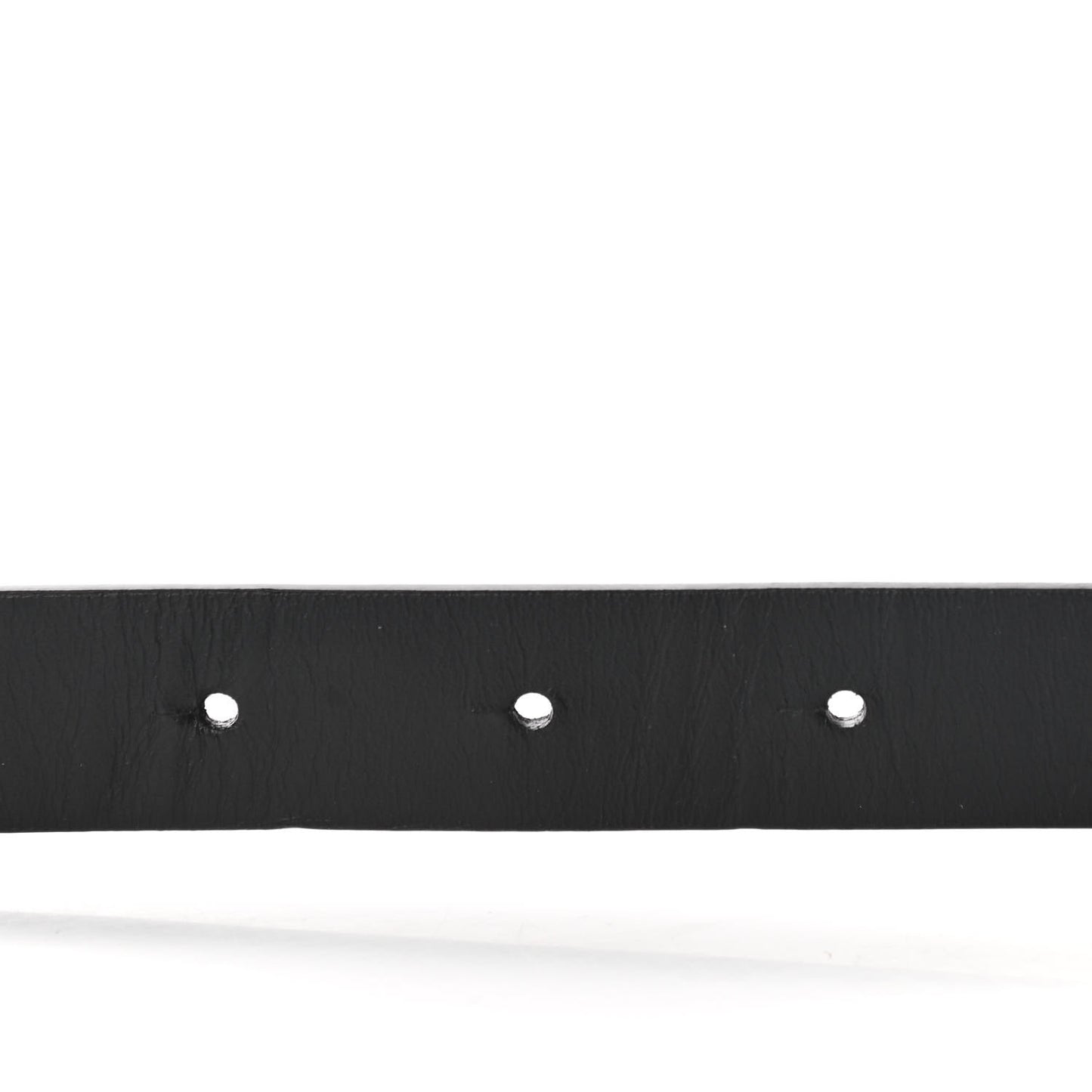 Calfskin Crystal Peace Sign Emoji Belt 75 30 Black