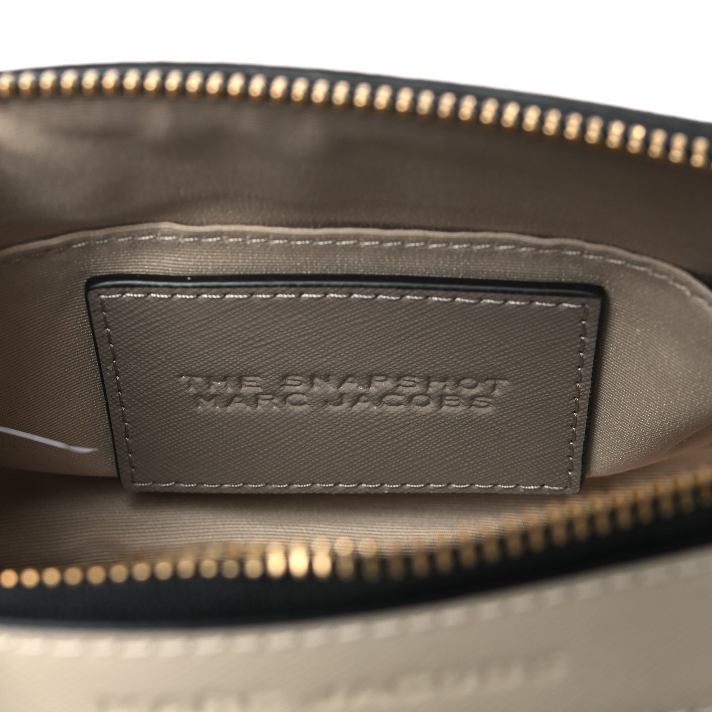 Saffiano Small Snapshot Camera Bag French Grey