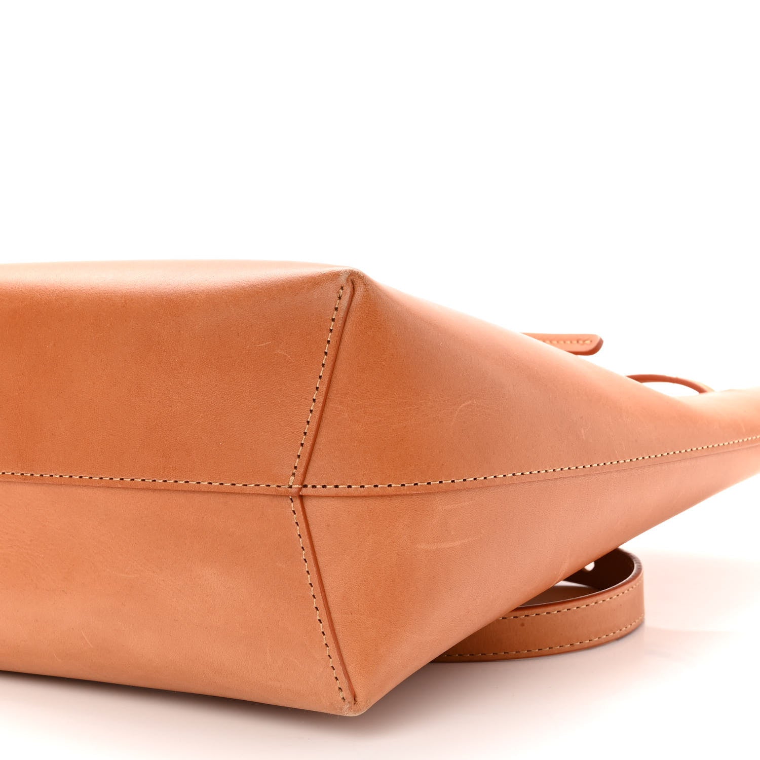 Mansur Gavriel Vegetable Tanned Calfskin Mini Bucket Bag Camello Rosa 9 of 9