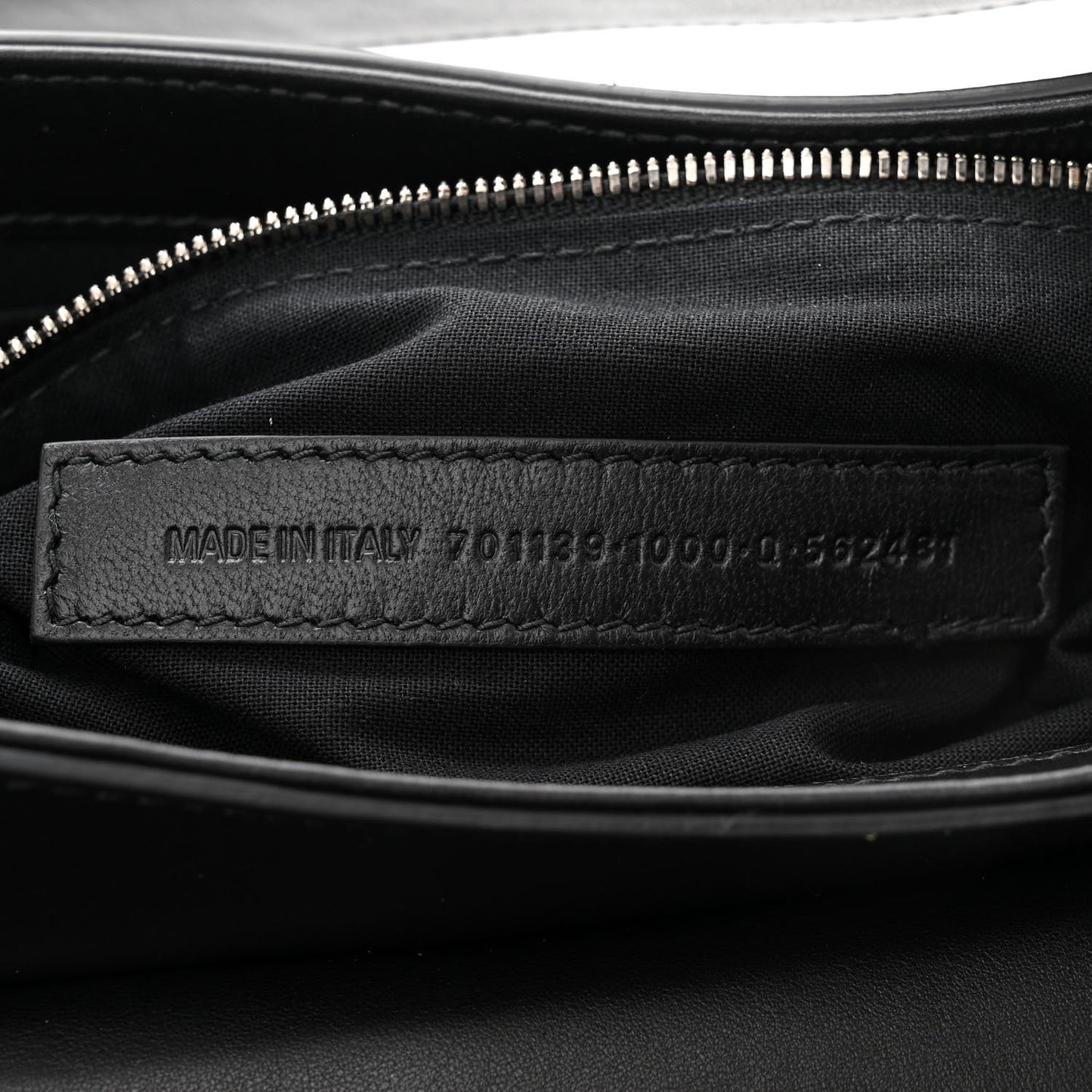 Smooth Calfskin Medium Lindsay Shoulder Bag Black