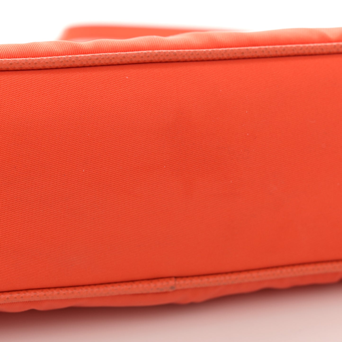 Re-Nylon Saffiano Mini Re-Edition 2005 Bag Arancio