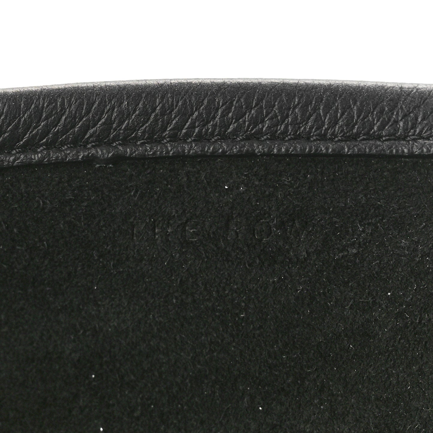 Grained Calfskin Park Tote Three Black