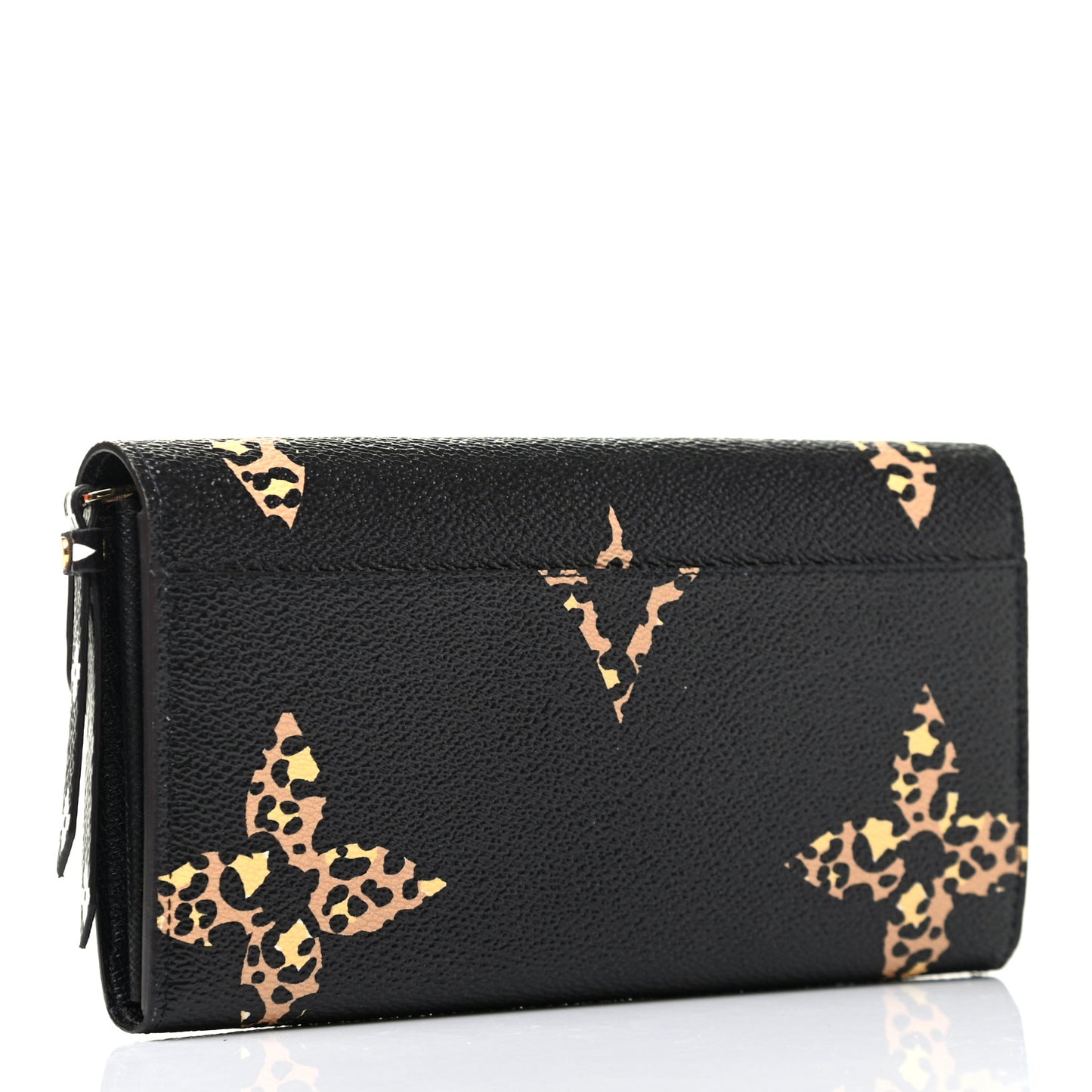 Monogram Giant Jungle Sarah Wallet Black
