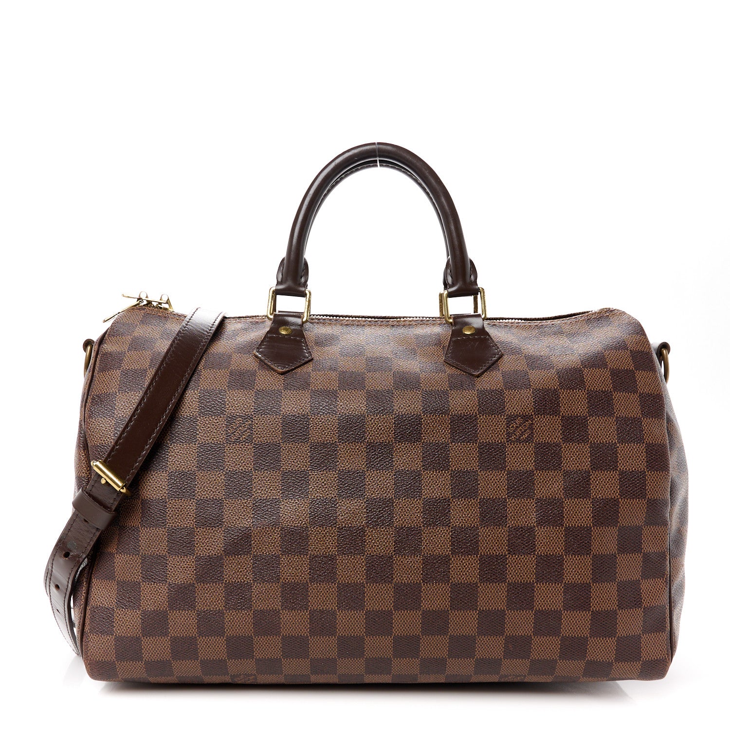 Louis Vuitton Damier Ebene Speedy Bandouliere 35 1 of 12