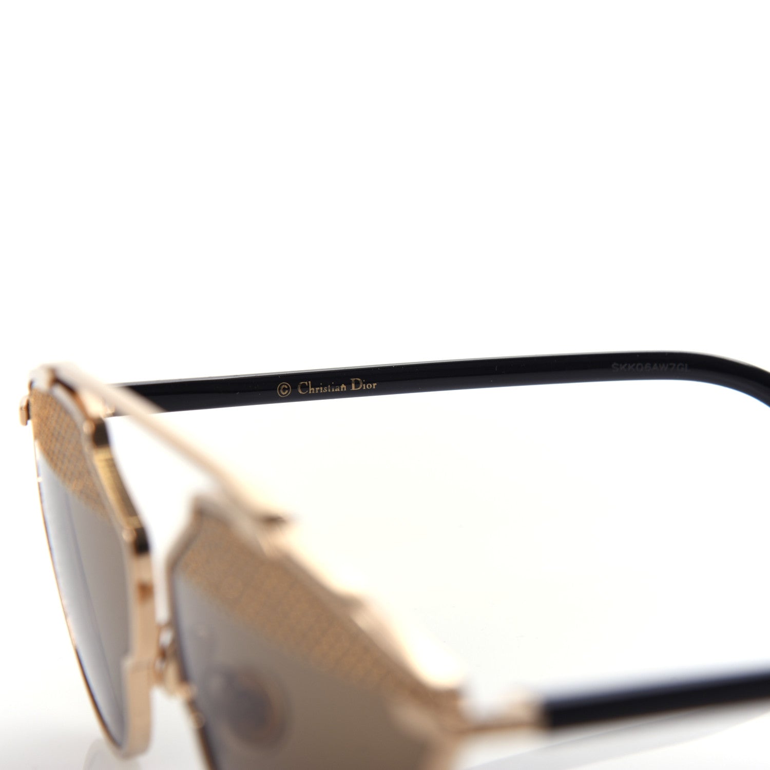 Christian Dior Studded So Real Sunglasses Gold 5 of 8