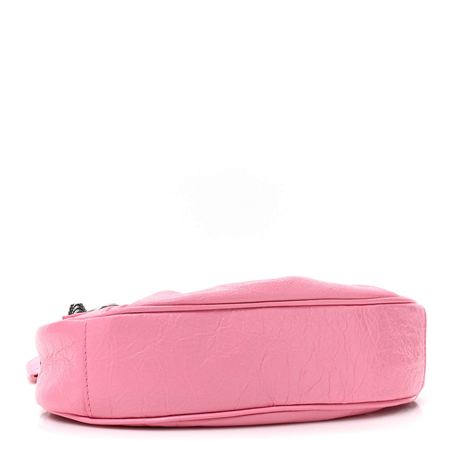 Agneau Arena Le Cagole Chain Shoulder Bag XS Sweet Pink