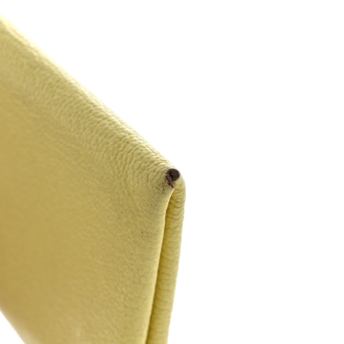 Chevre Mysore Calvi Card Case Limoncello