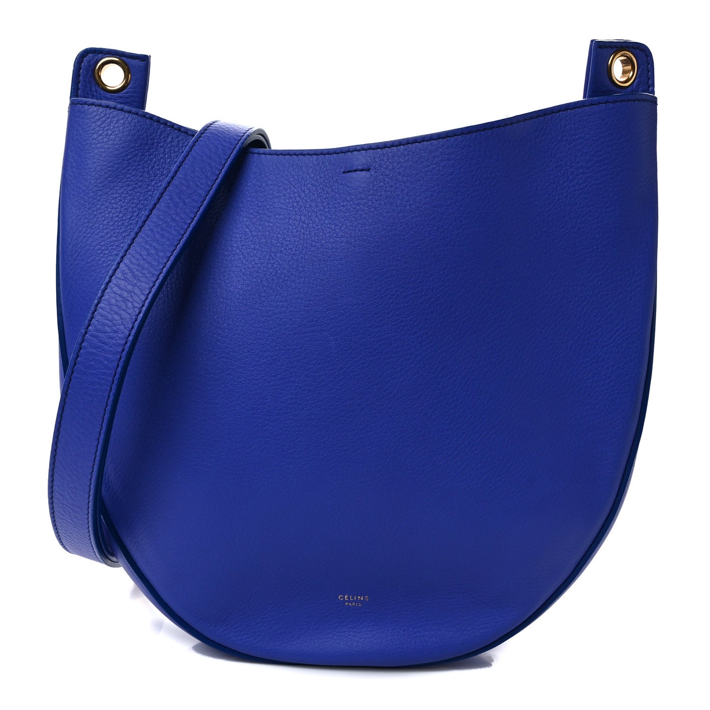 Supple Calfskin Small Hobo Indigo
