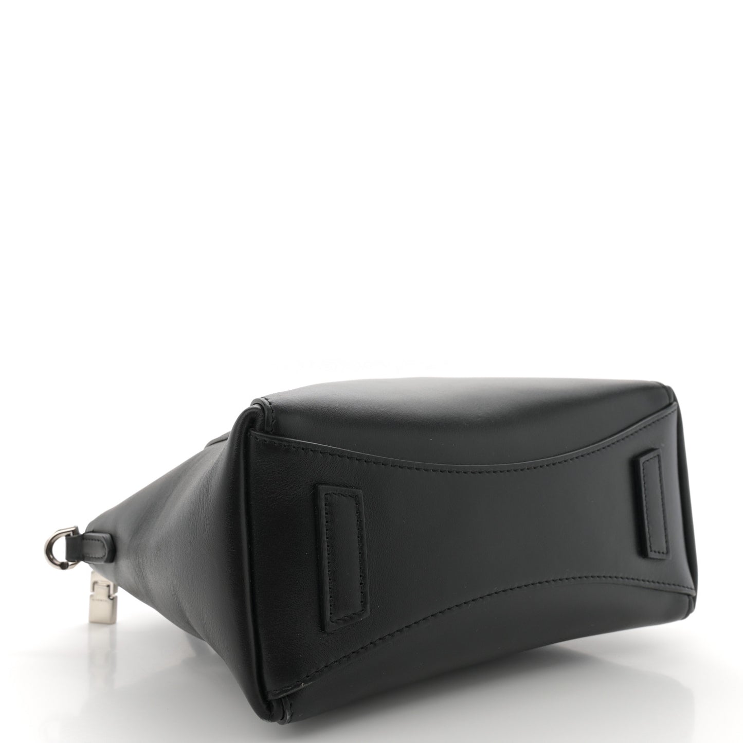 Box Calfskin Mini Antigona Sport Top Handle Bag Black