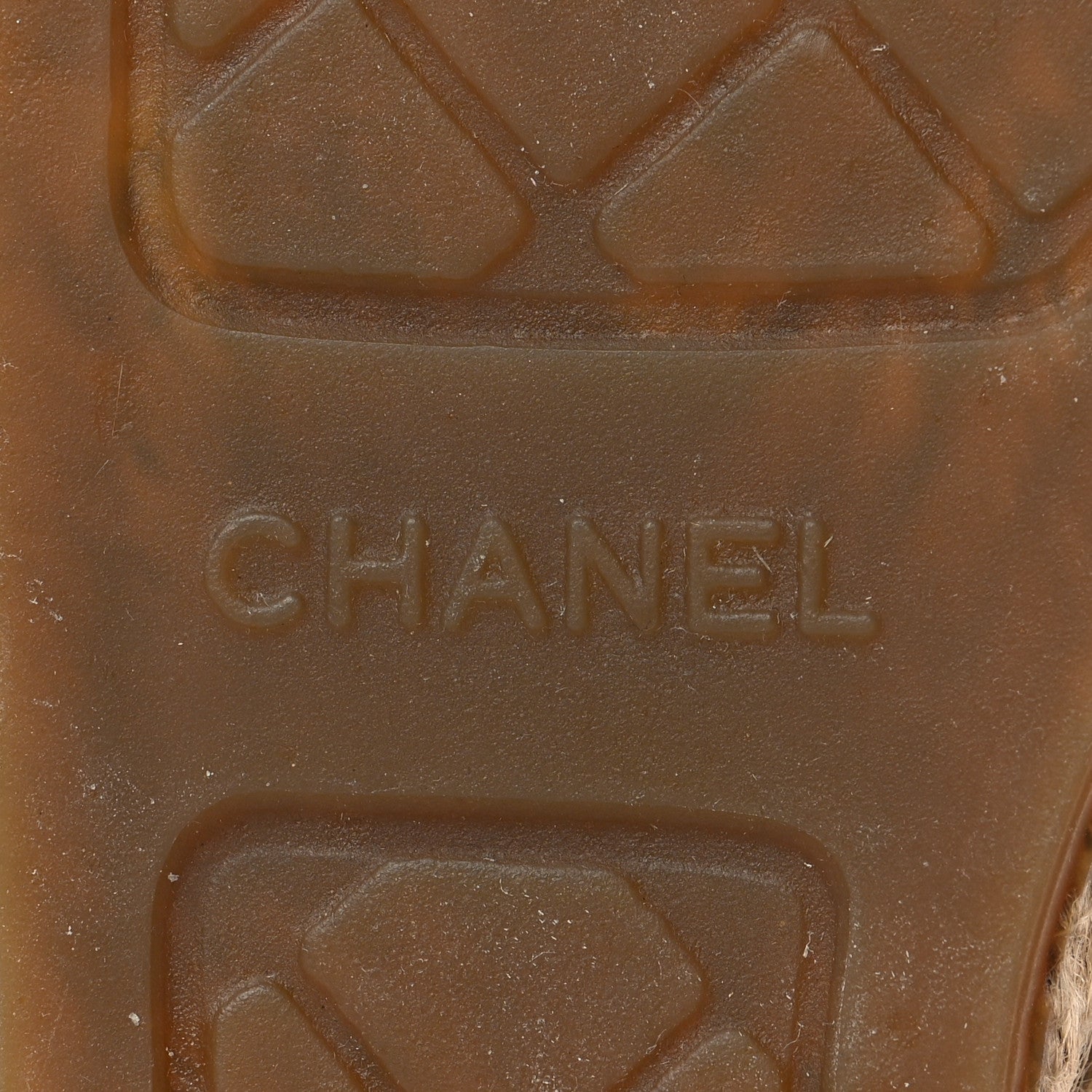 Chanel Mesh Lambskin CC Espadrilles 41 Light Pink Beige 6 of 9