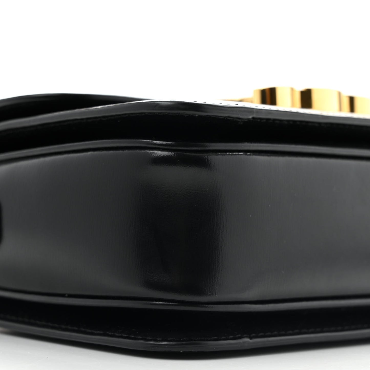 Shiny Calfskin Teen Triomphe Black
