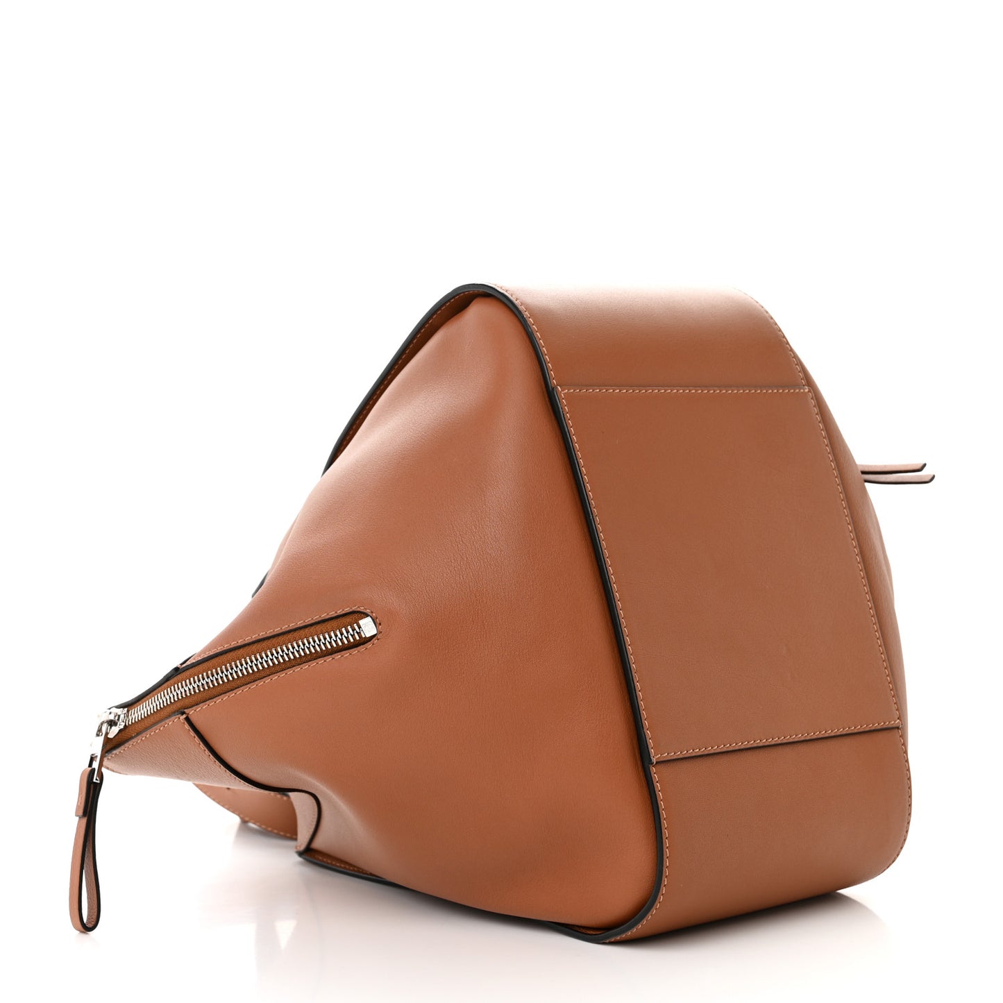 Calfskin Small Hammock Shoulder Bag Tan