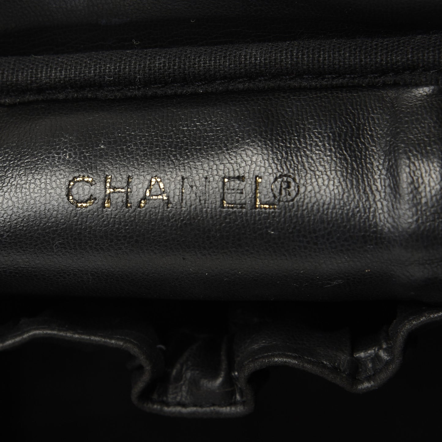 Caviar Cosmetic Vanity Bag Black
