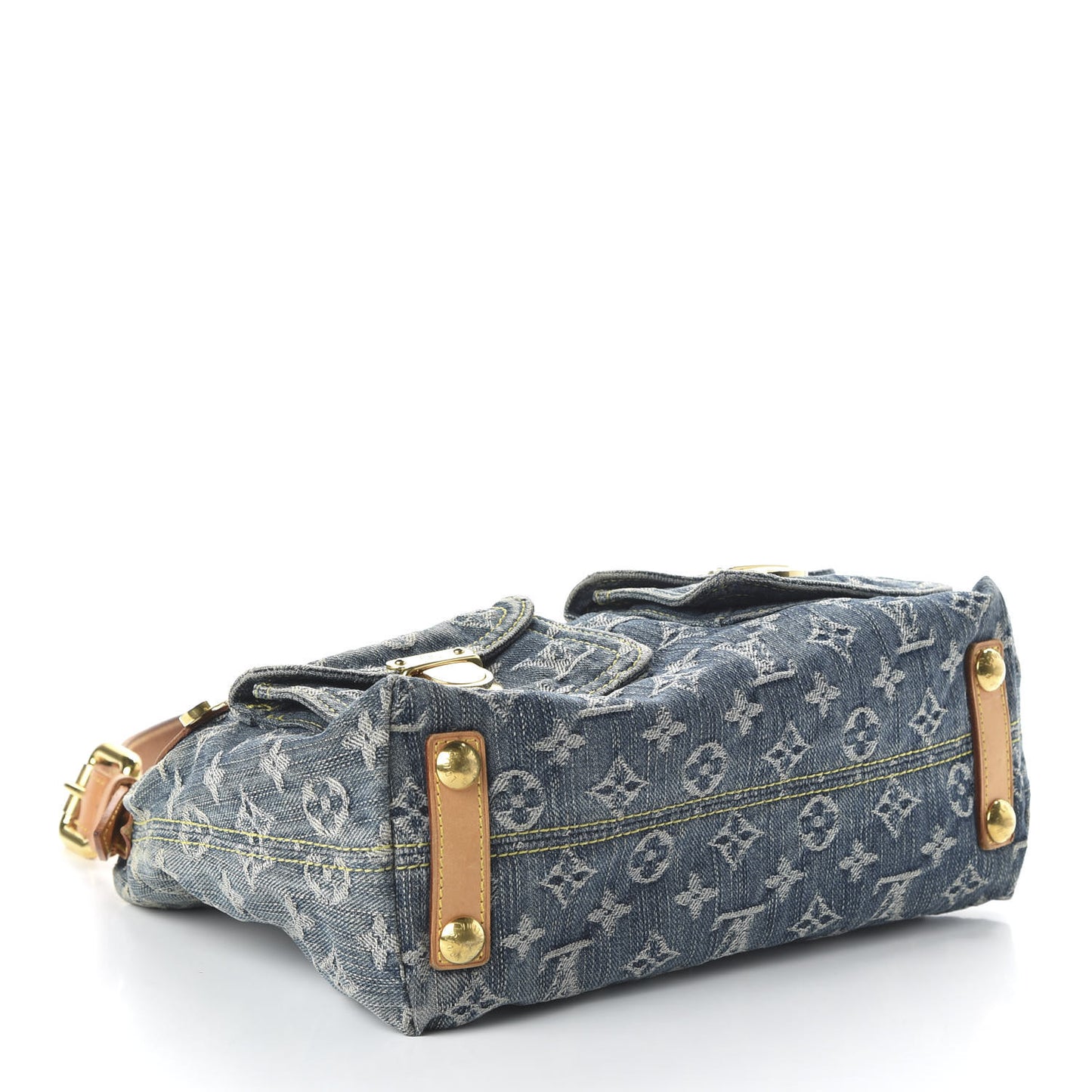 Monogram Denim Baggy PM Blue