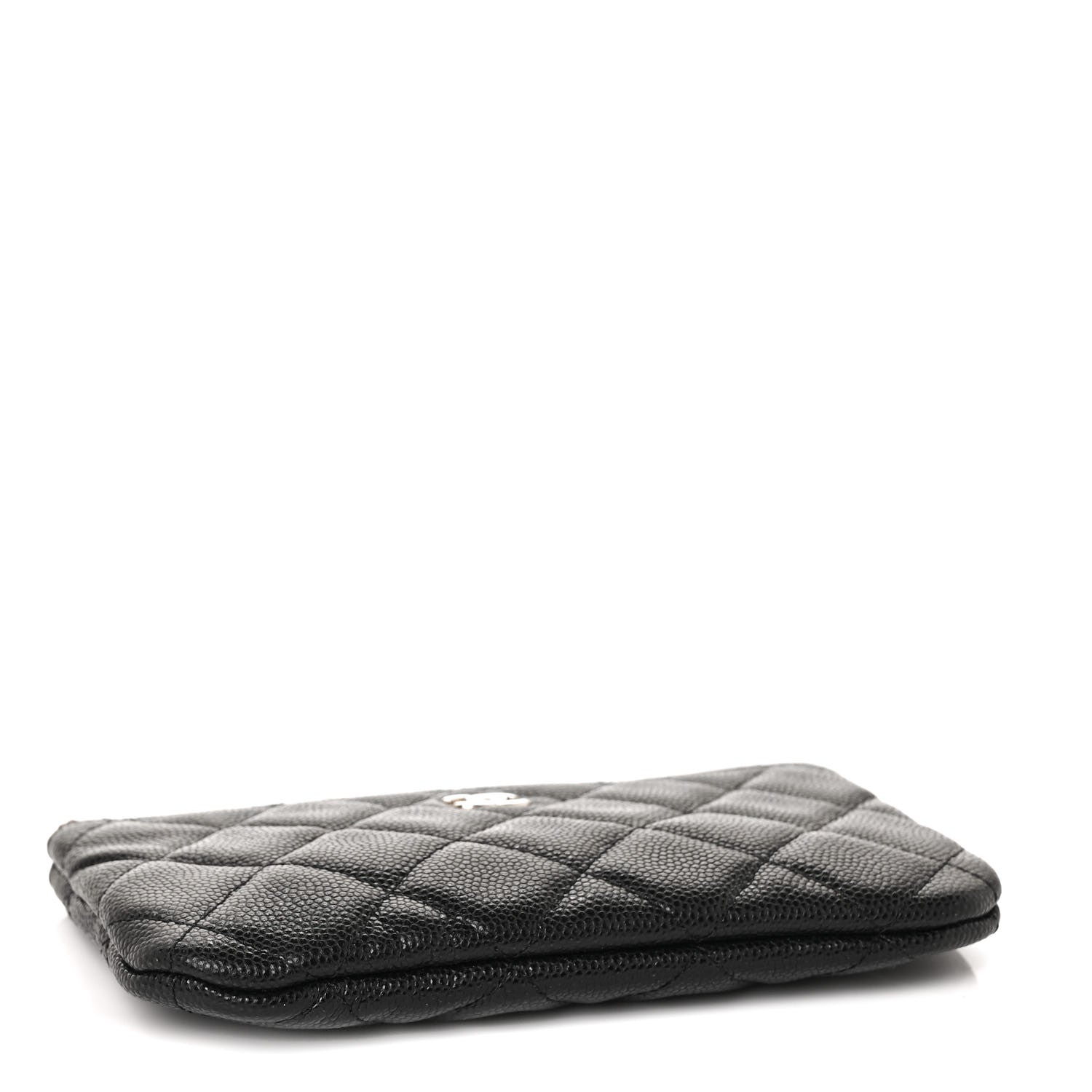 Chanel Caviar Quilted Small Cosmetic Case Black 4 of 9
