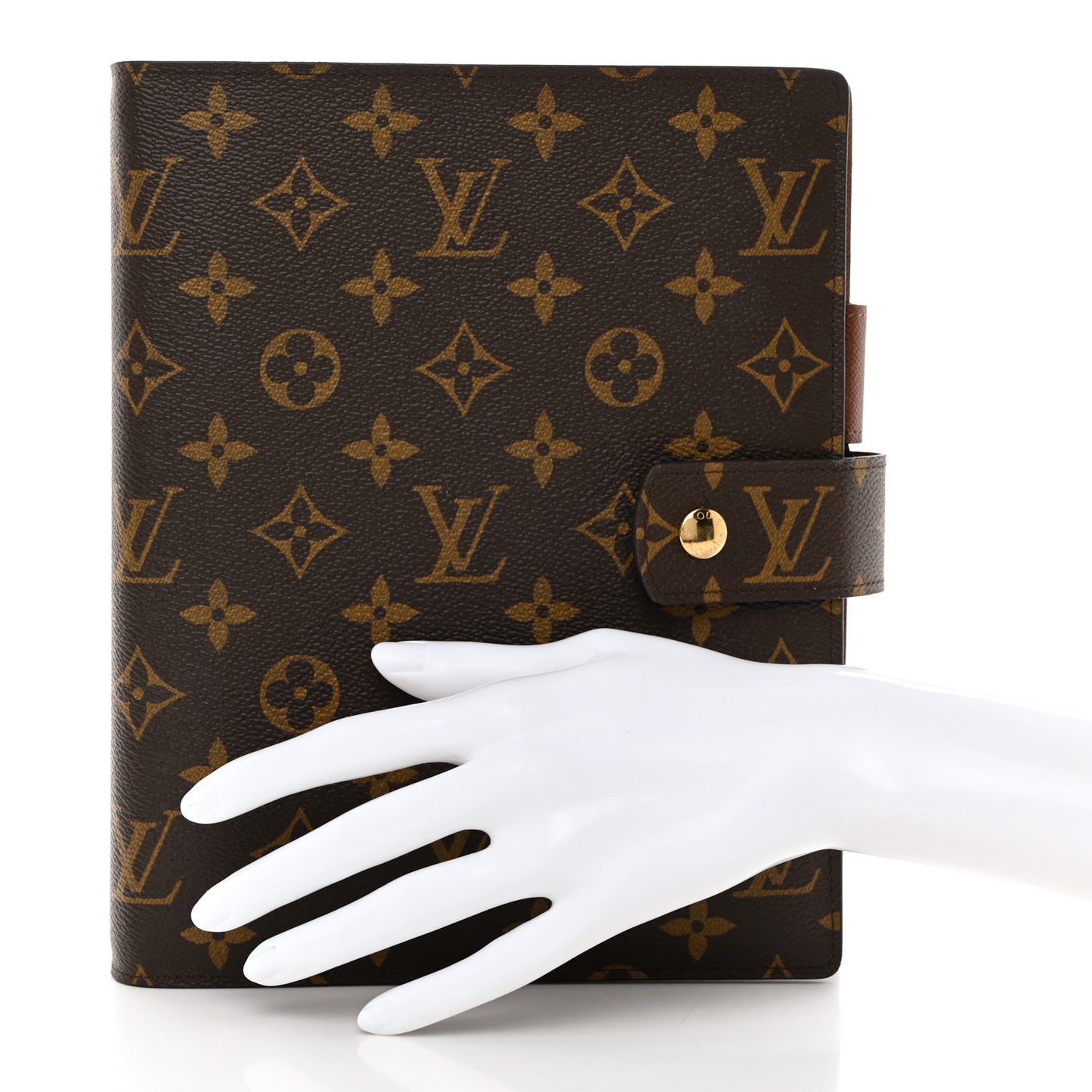 Monogram Large Ring Agenda Cover