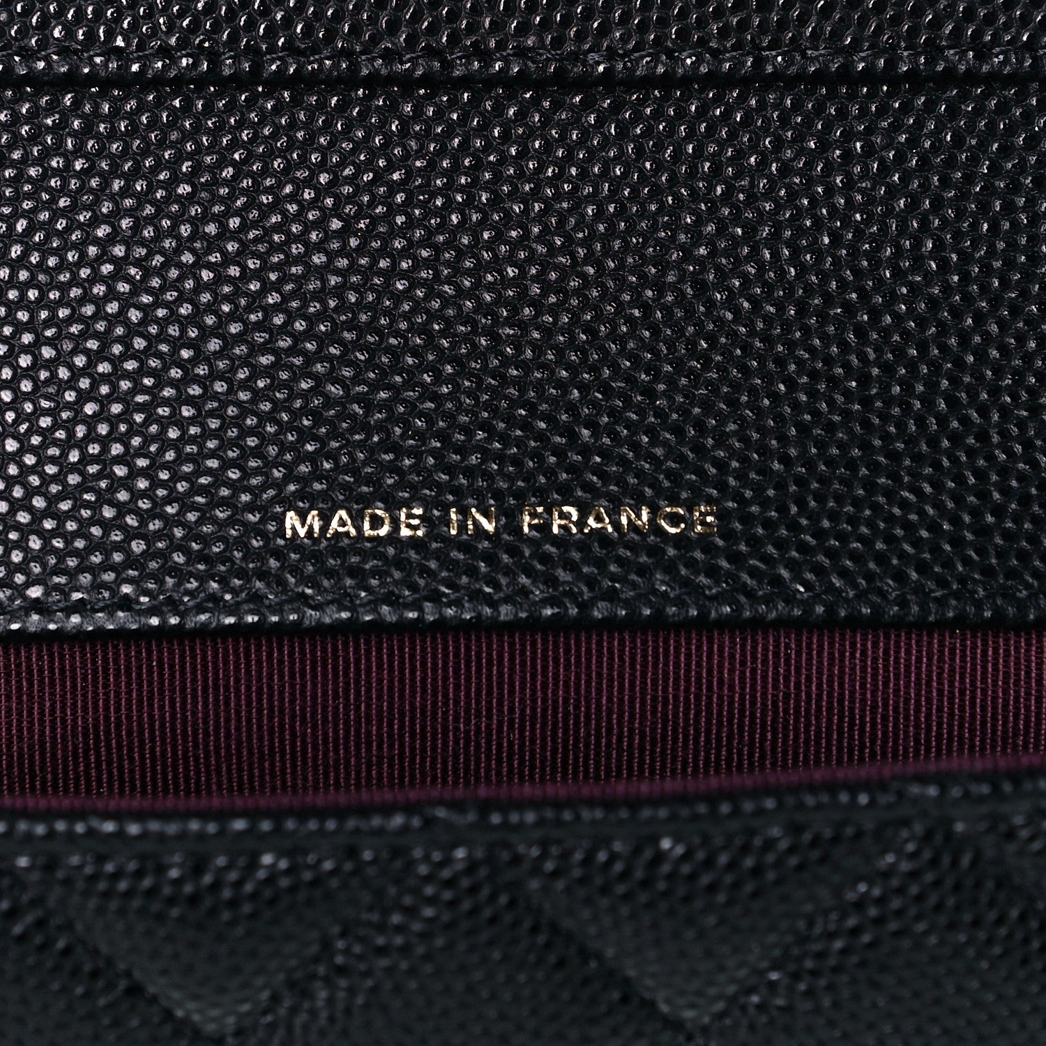 Chanel Caviar Quilted Glasses Case With Chain Black 7 of 8