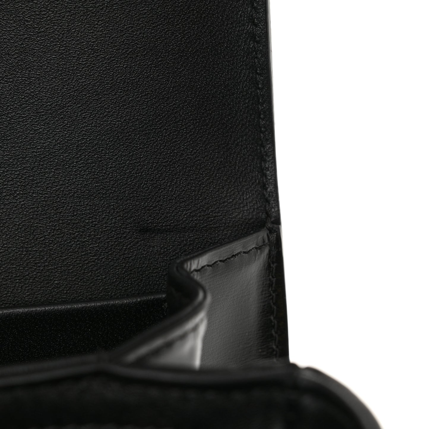 Shiny Calfskin Medium Triomphe Black