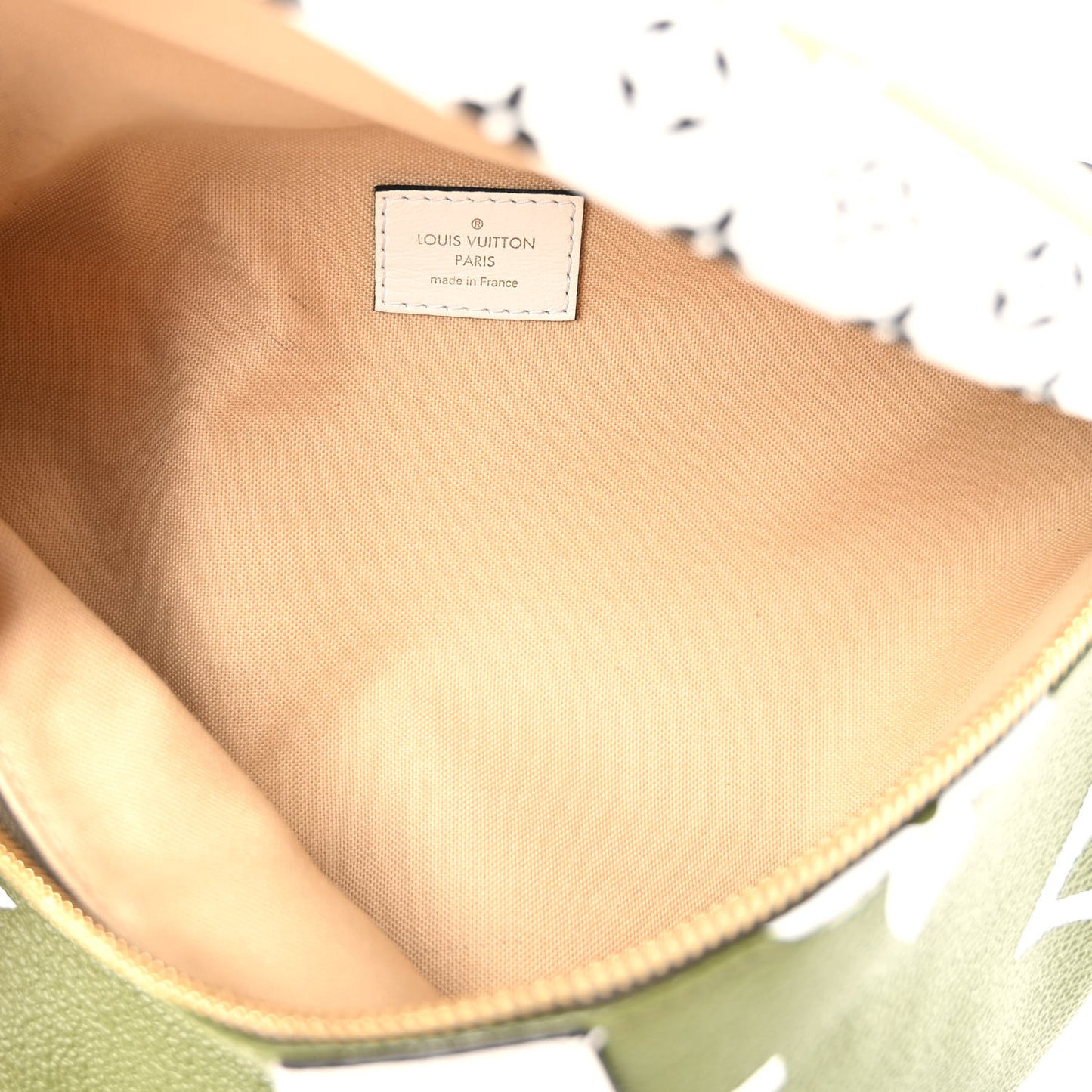 Monogram Giant Bumbag Kaki Beige