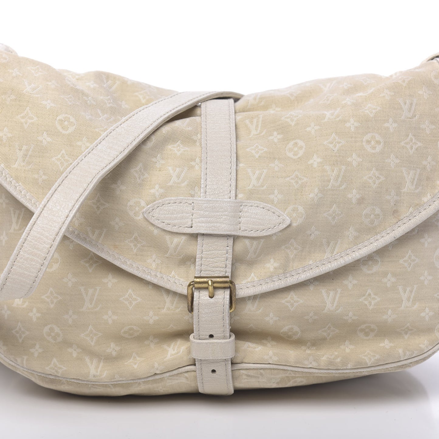 Monogram Mini Lin Saumur Dune