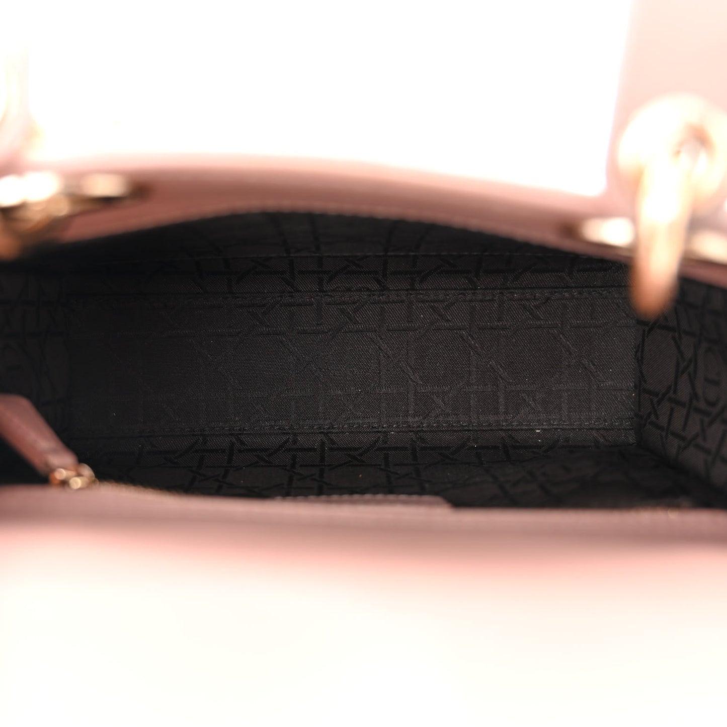 Lambskin Cannage Small My ABCDior Lady Dior Blush