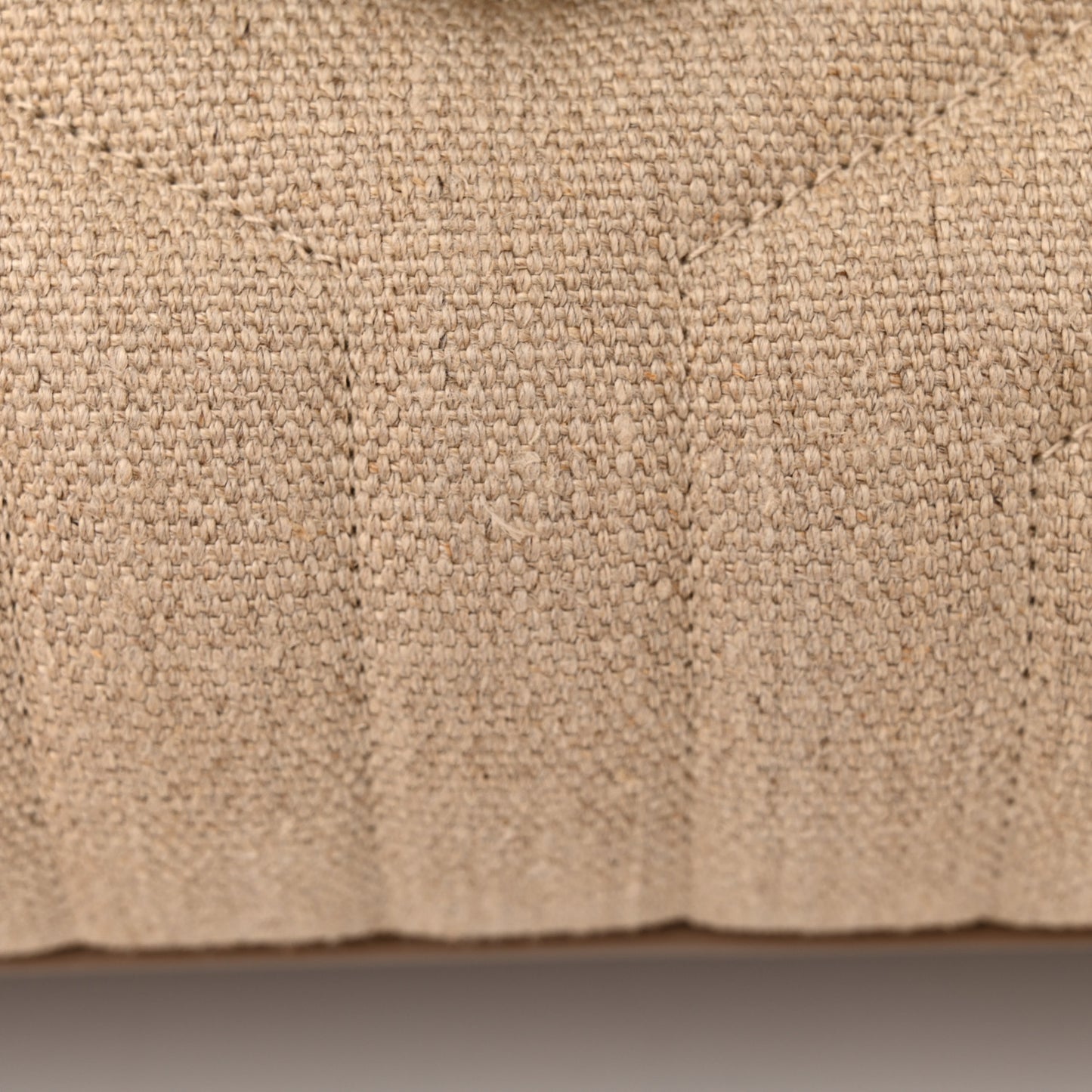 Linen Y Quilted Monogram Medium Loulou Chain Satchel Natural Taupe