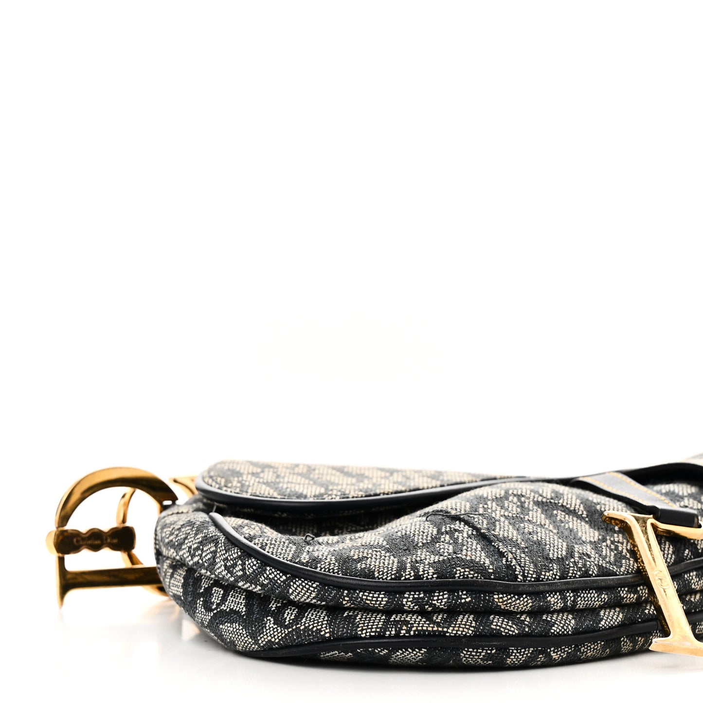 Monogram Saddle Bag Blue