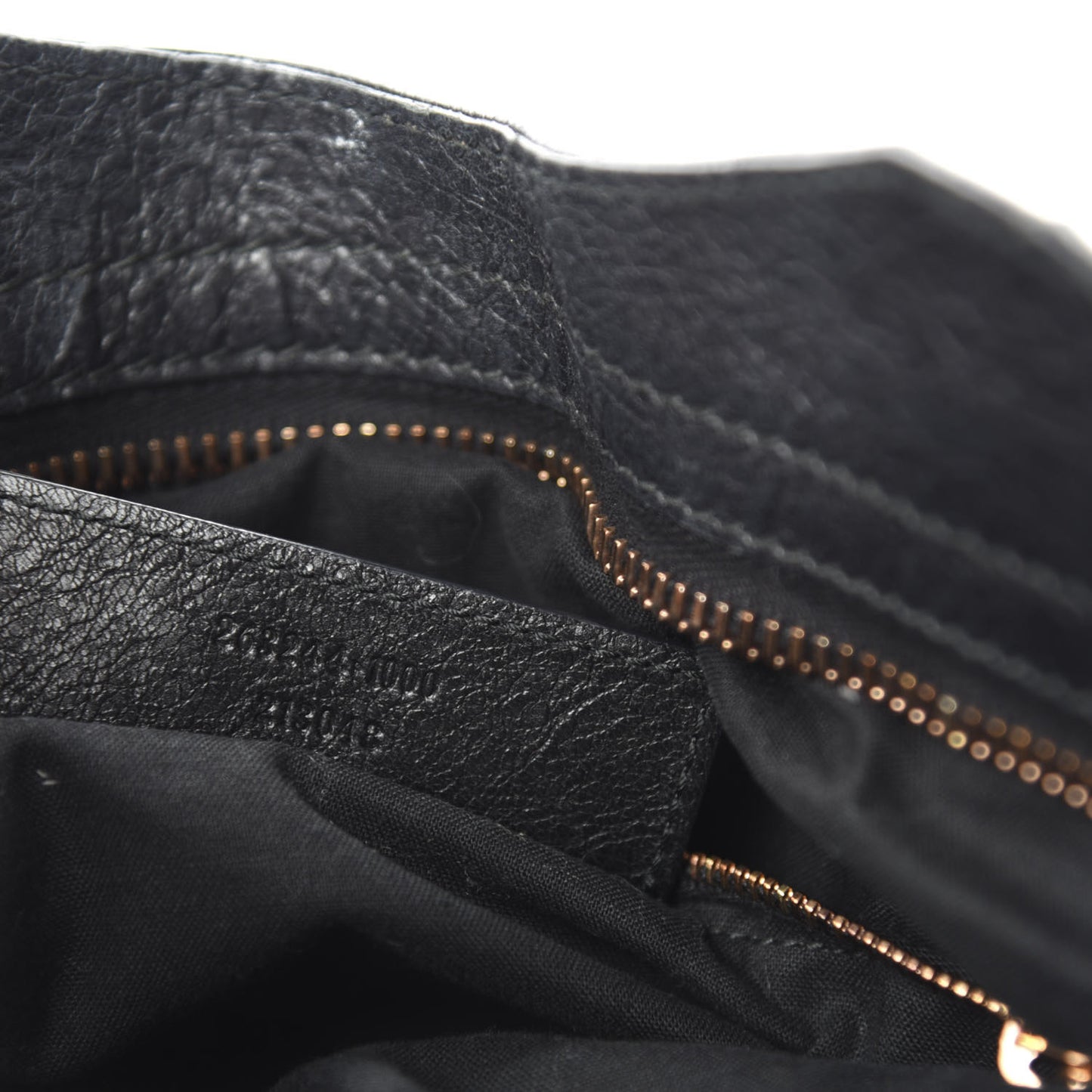 Agneau Giant 21 Rose Gold Hardware Velo Black