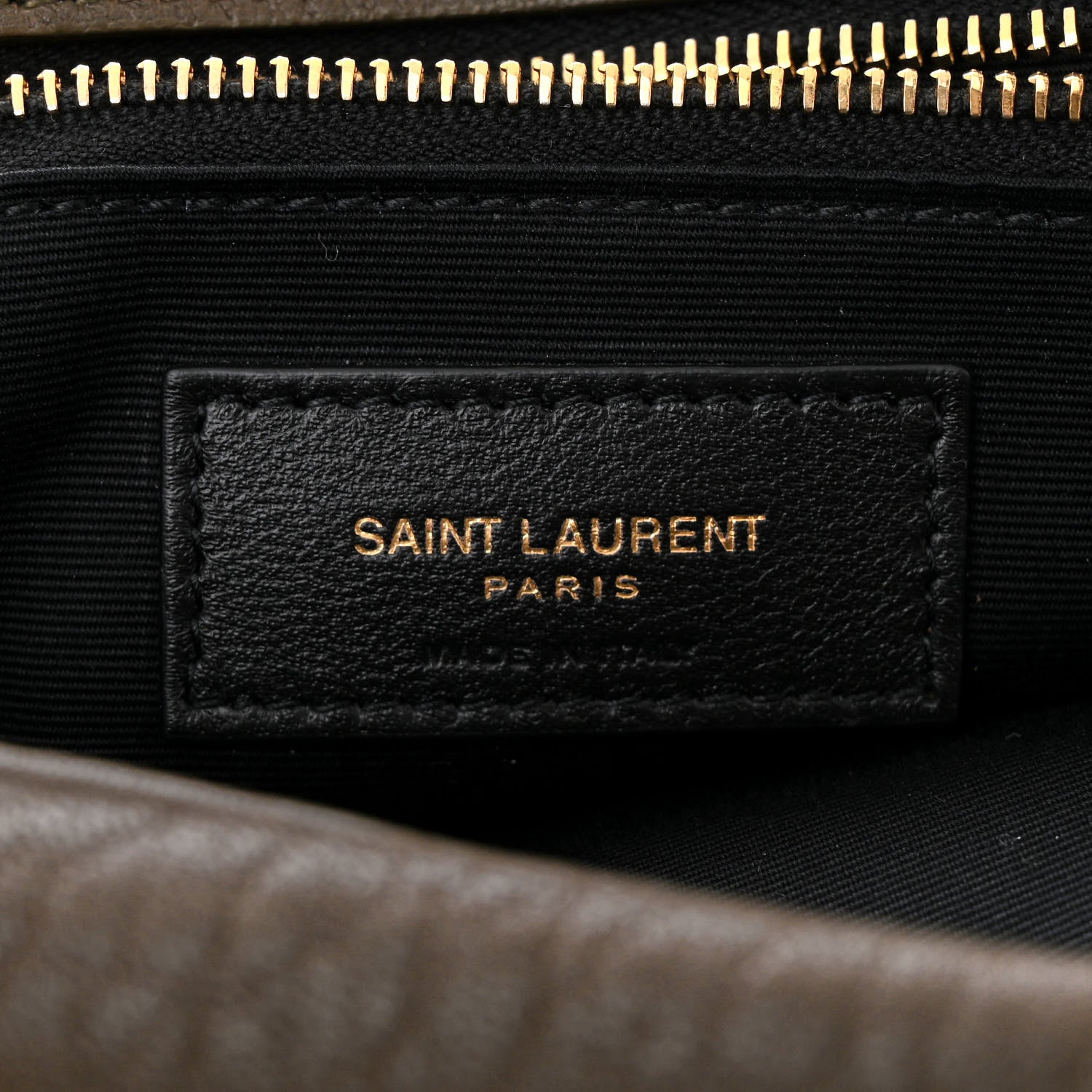 Saint Laurent Grained Lambskin Large Calypso Light Musk 6 of 11