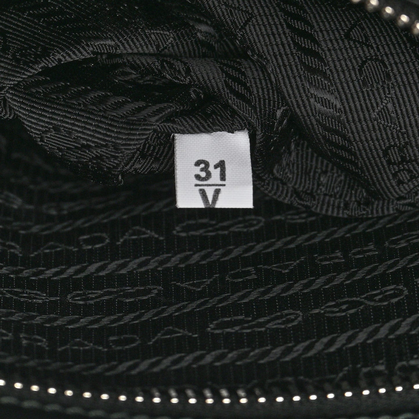 Spazzolato Large Re-Edition 1995 Double Handle Handbag Black