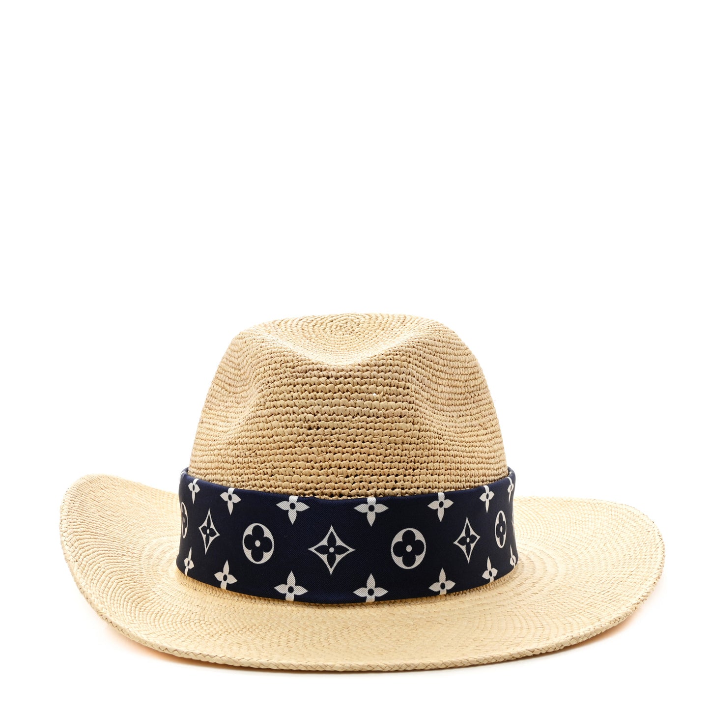 Raffia Panama Fedora M Natural